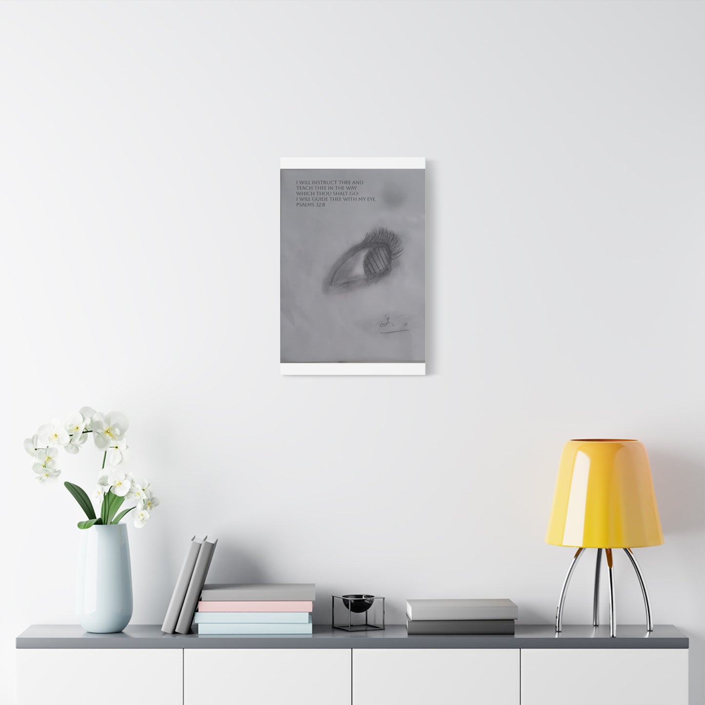 Canvas Wall Art - Jesus is Watching on Us