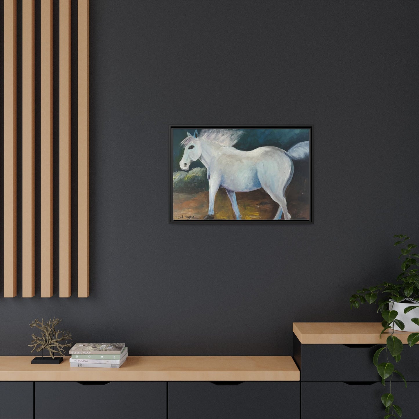 Canvas Horse Art