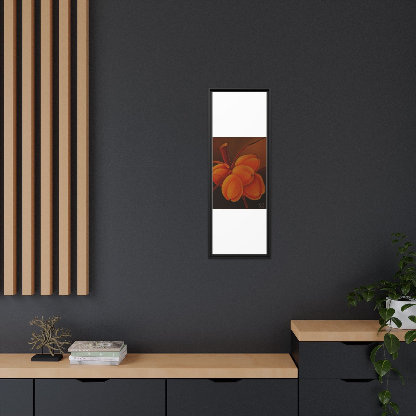 Matte Canvas, Framed (Multi-color)