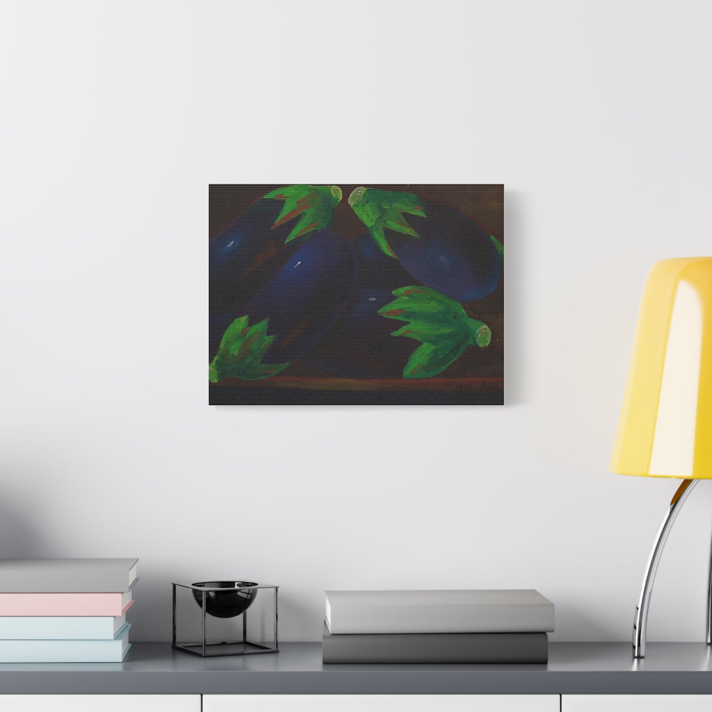 Canvas Print - Eggplant Design
