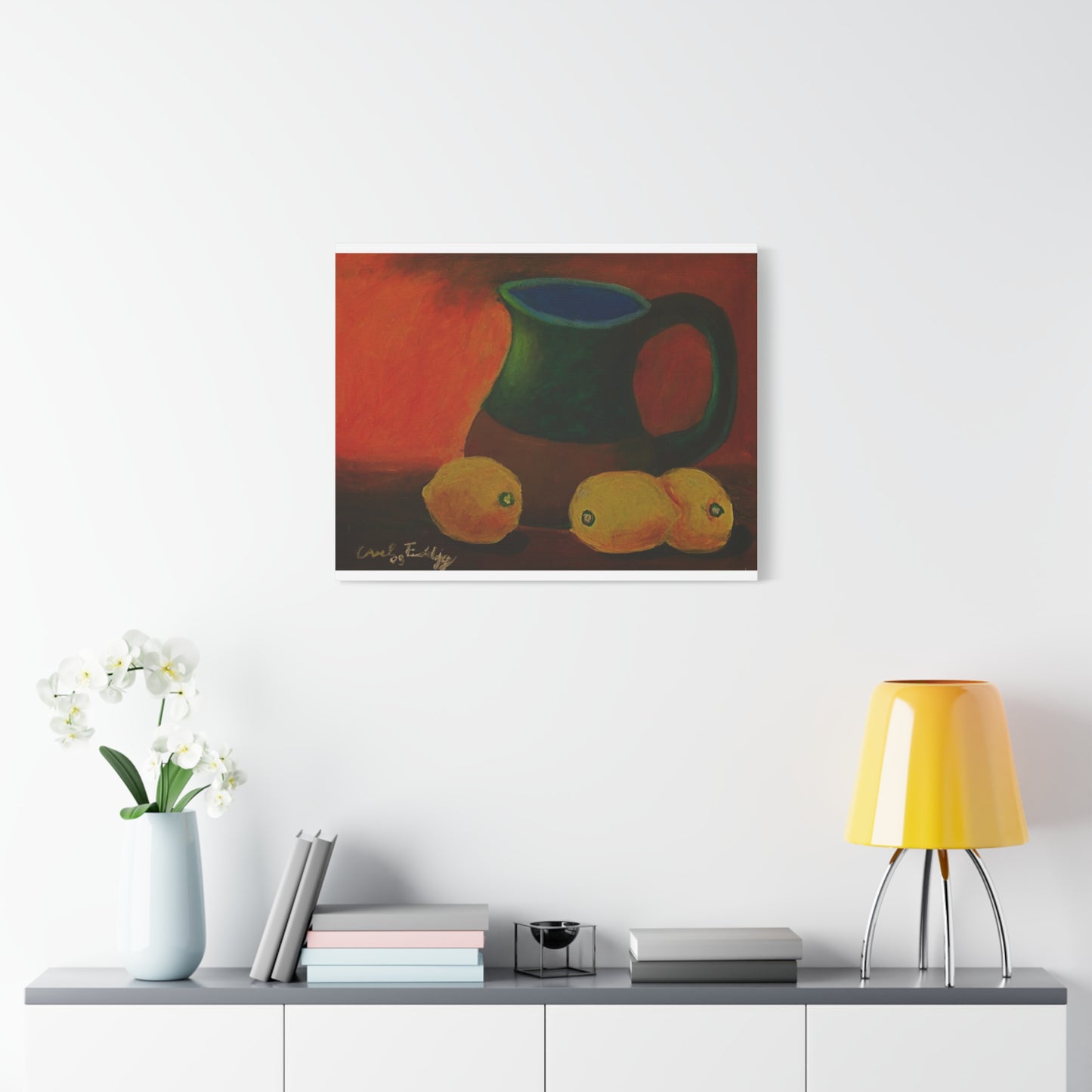 Canvas Print Tropical Lemon