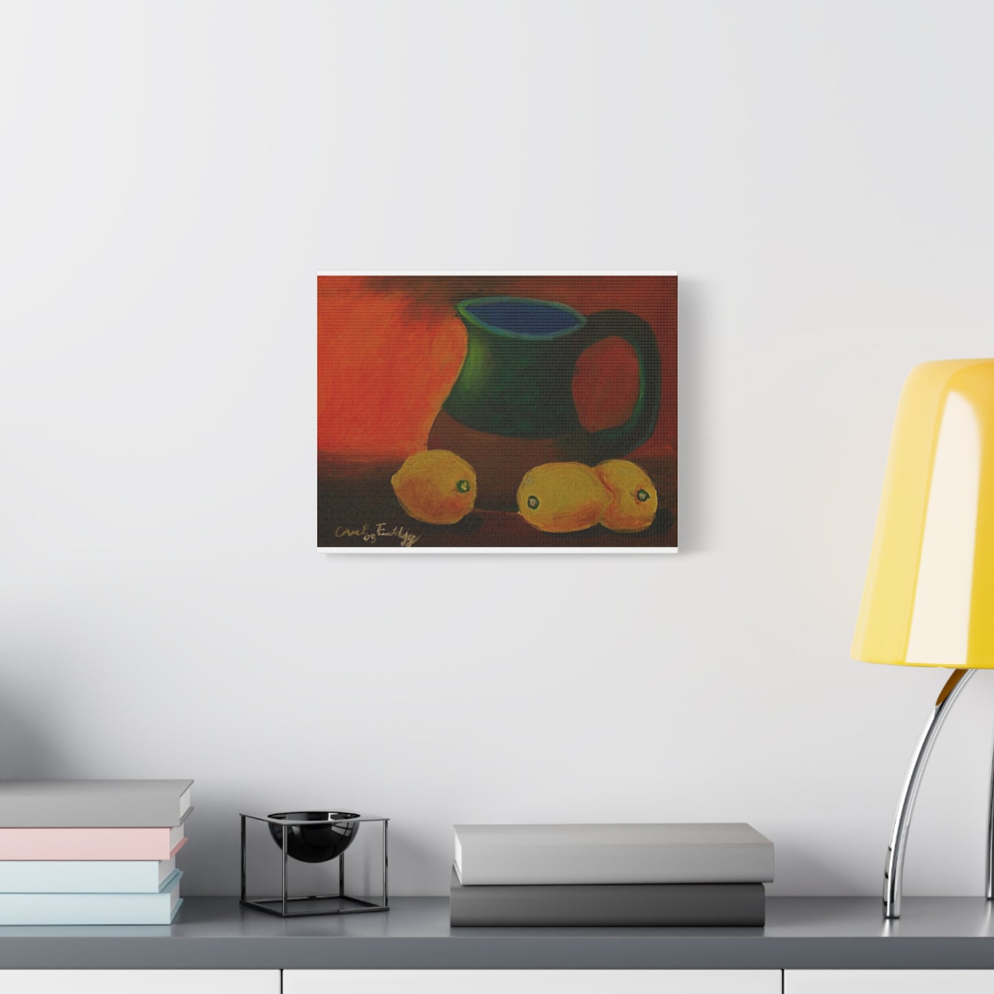 Canvas Print Tropical Lemon