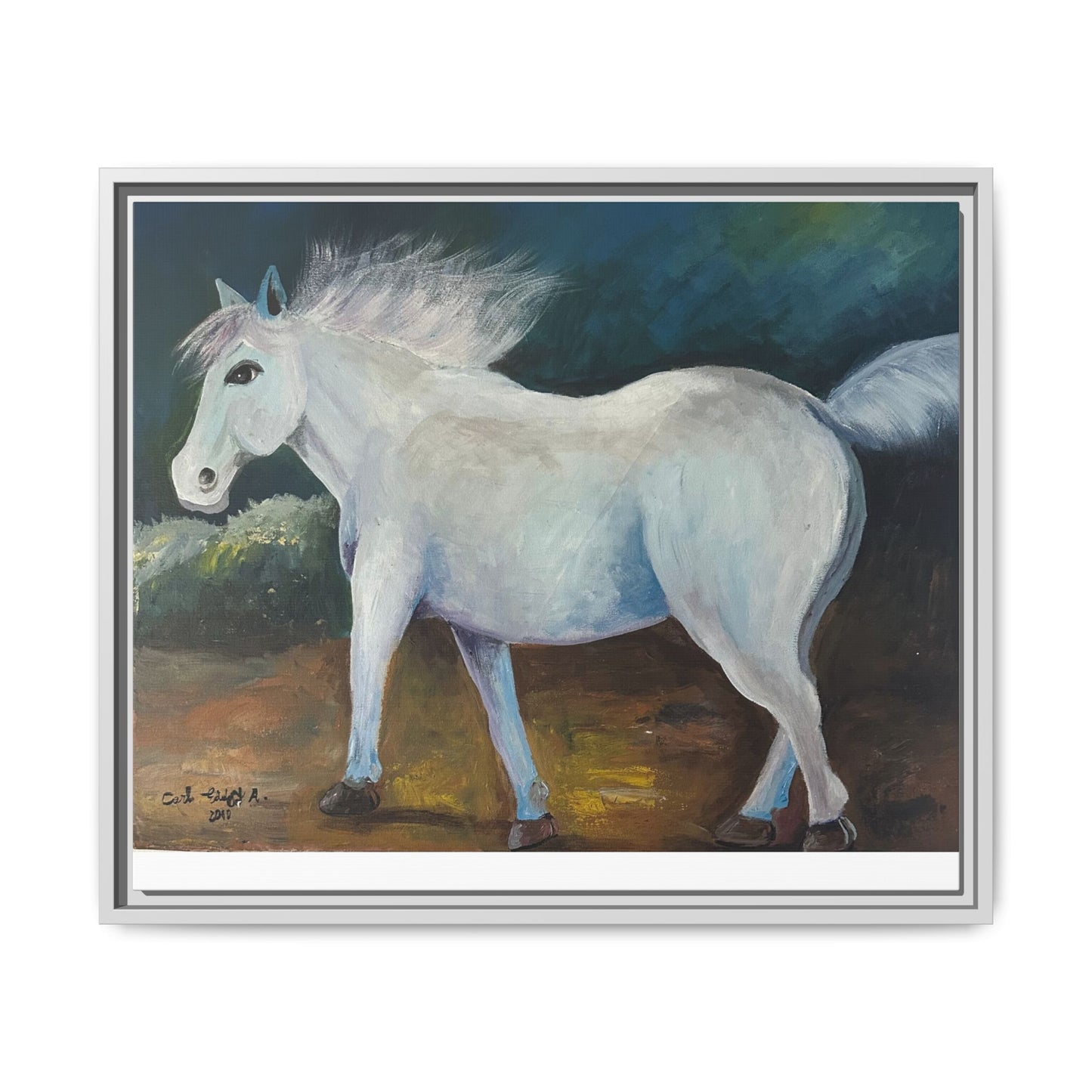 Canvas Horse Art