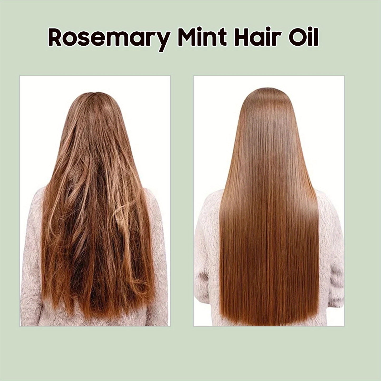 Rosemary Mint Strengthening Hair Cream & Hydration Mask (8oz)