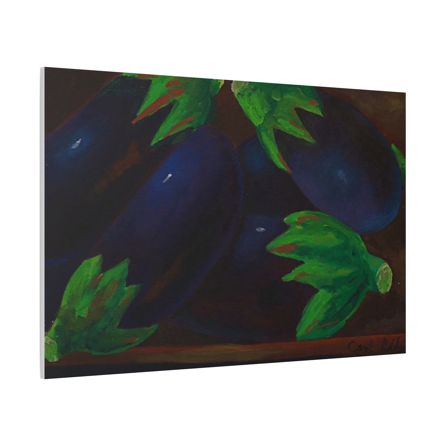Canvas Print - Eggplant Design