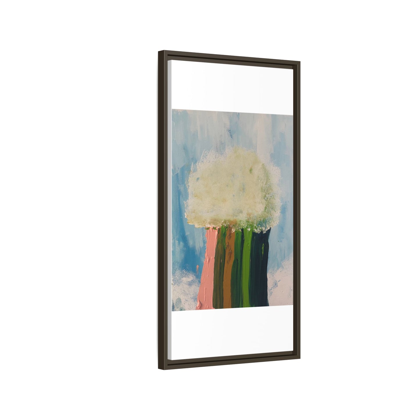 Canvas Wall Art - Cloud Dropping Rainbow