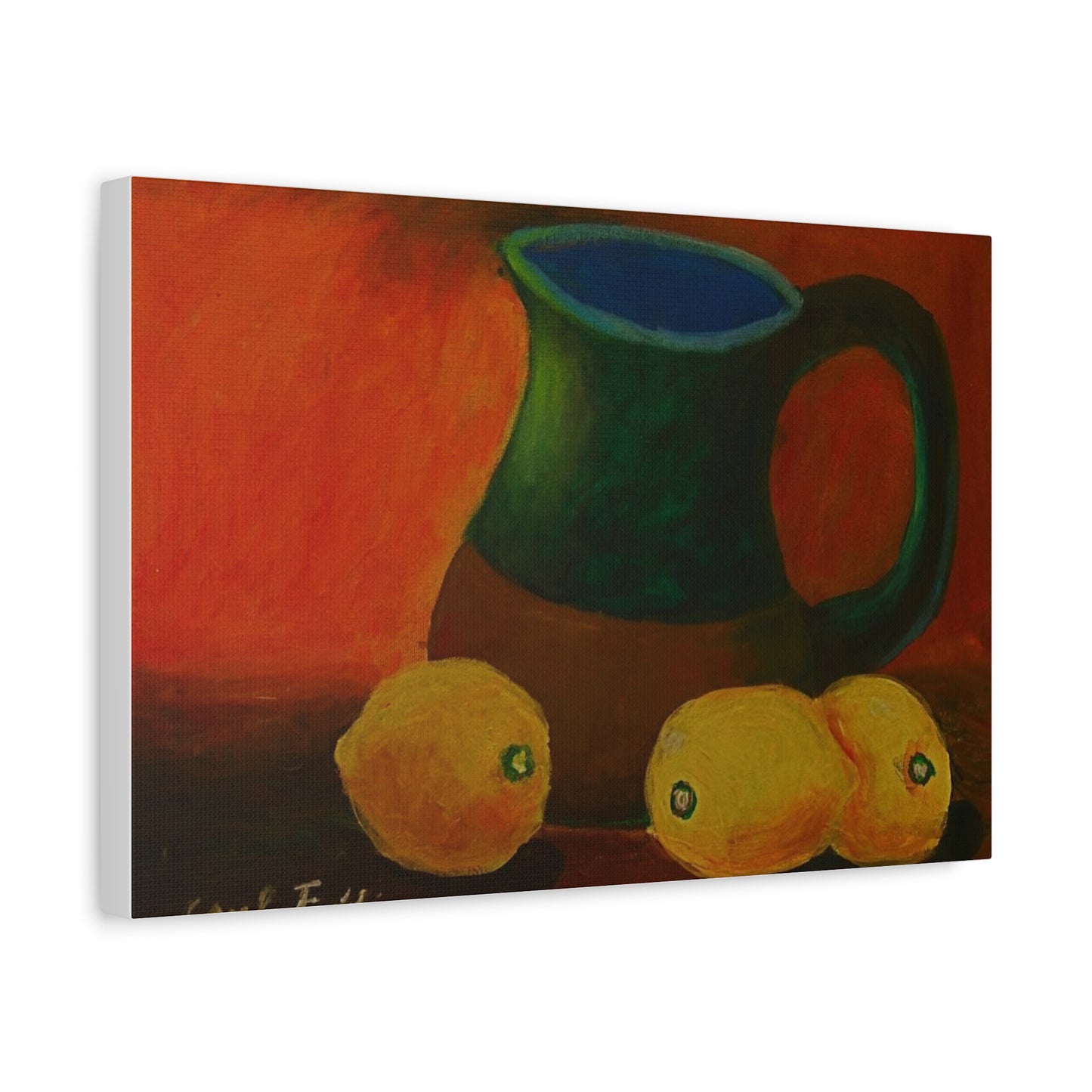 Canvas Print Tropical Lemon