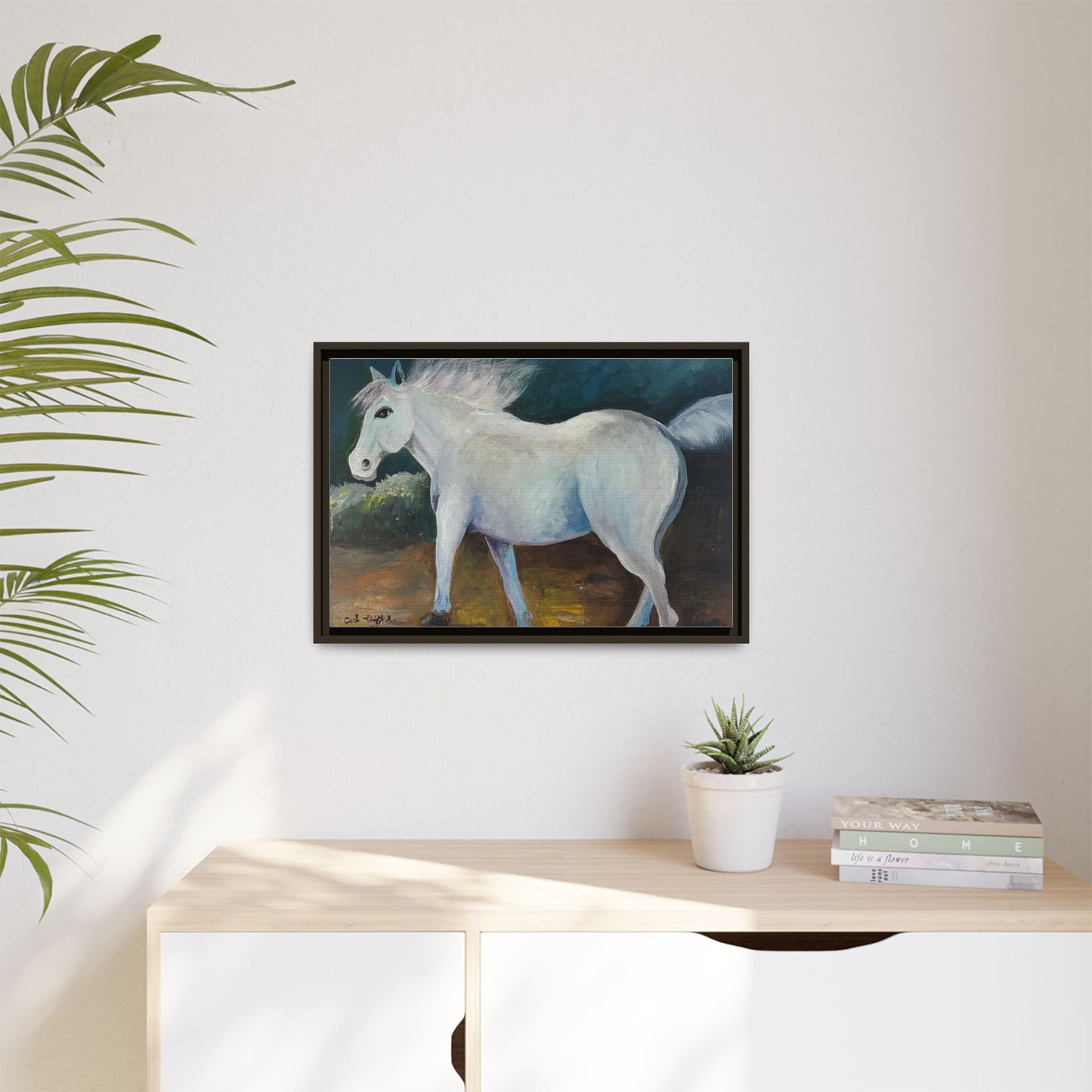 Canvas Horse Art