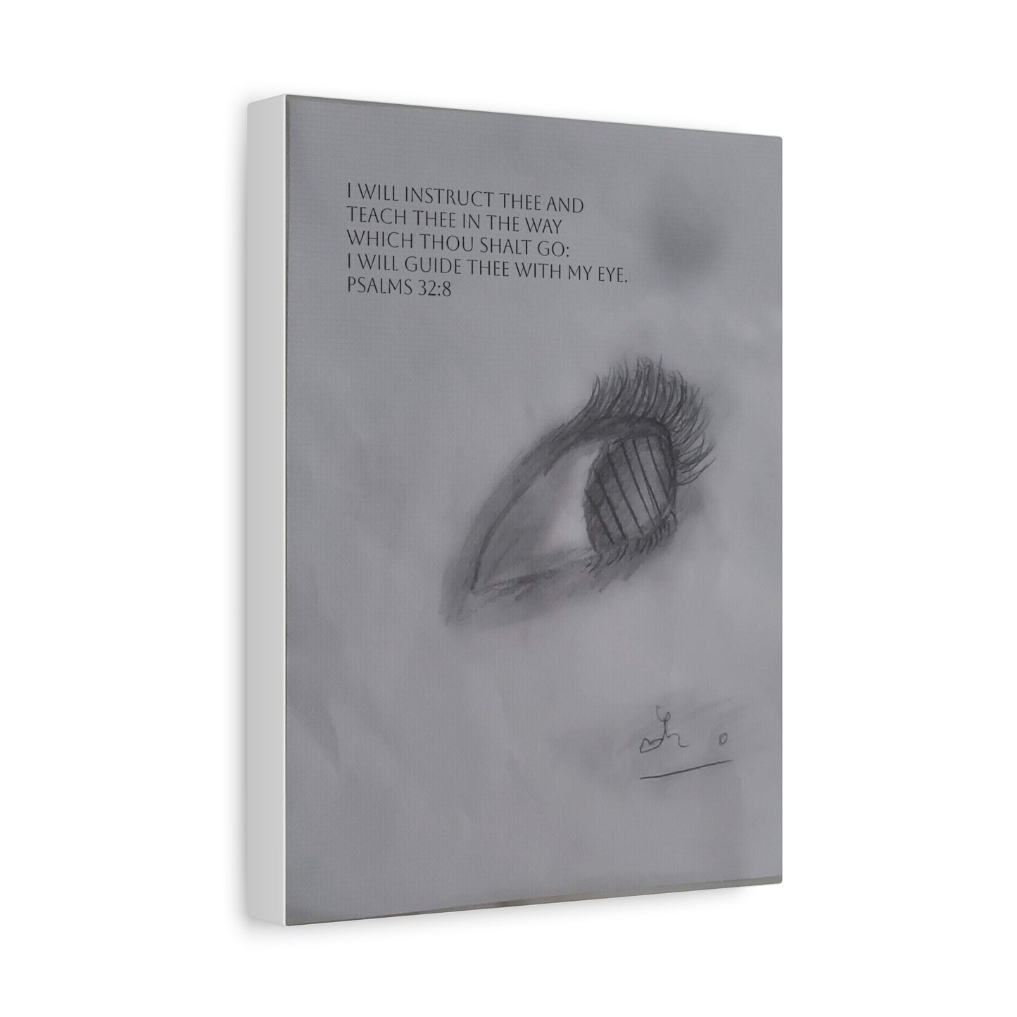 Canvas Wall Art - Jesus is Watching on Us