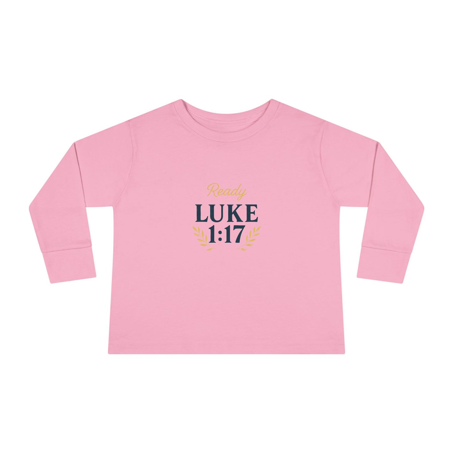 Religious Toddler Long Sleeve Tee - READY FOR THE LORD