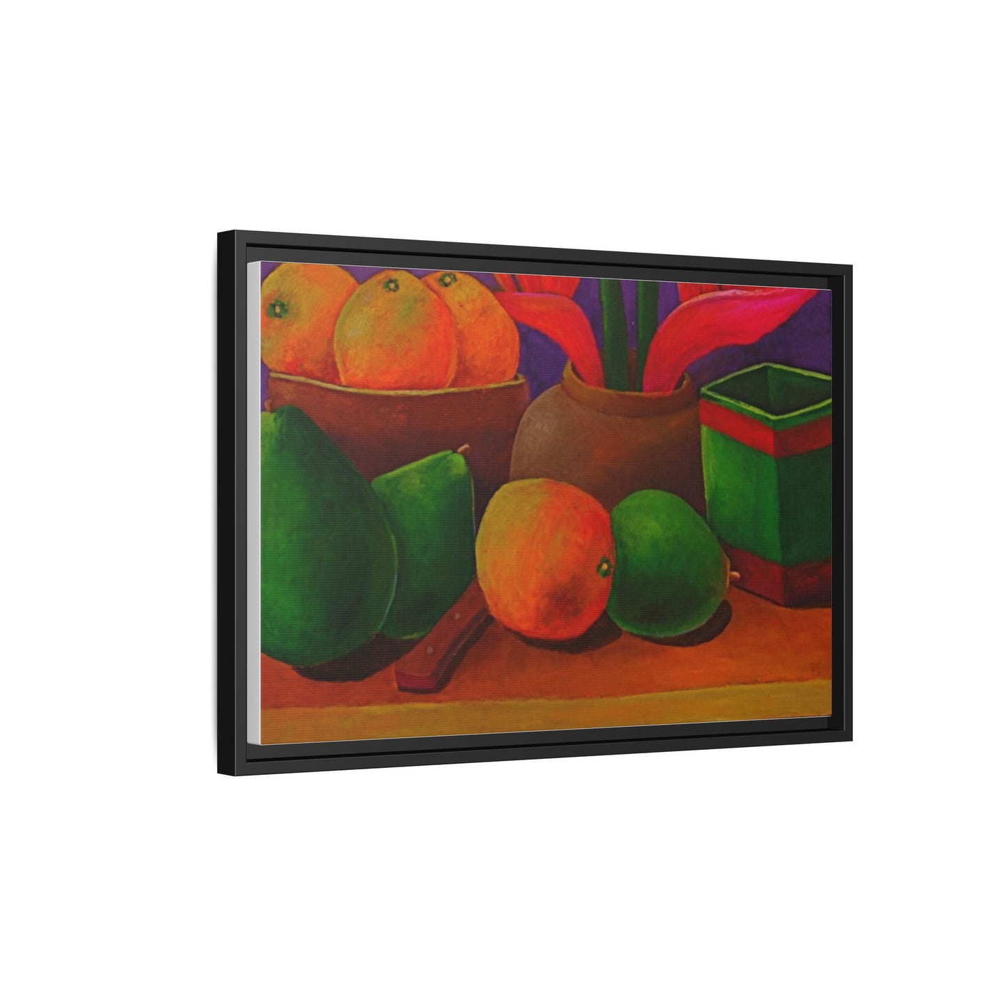 Canvas Wall Art - Tropical Fruits Design