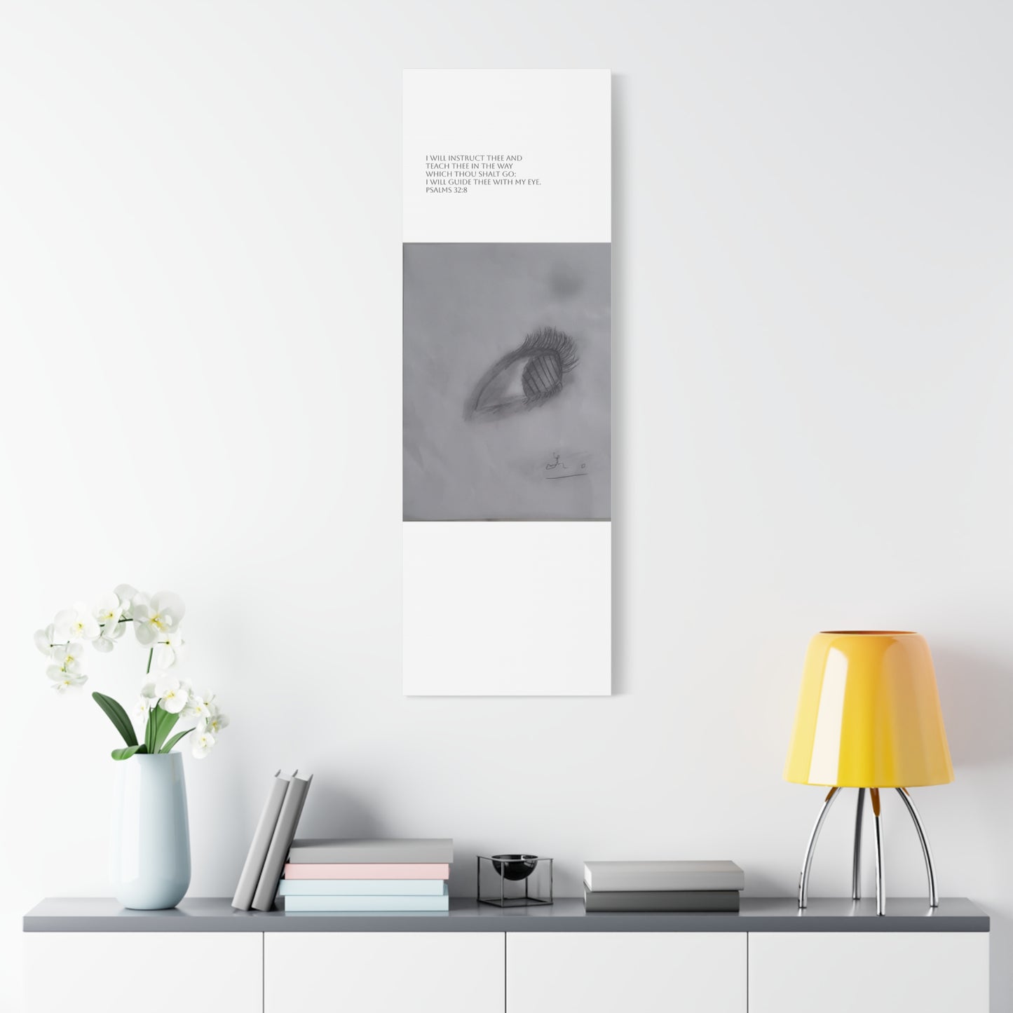 Canvas Wall Art - Jesus is Watching on Us