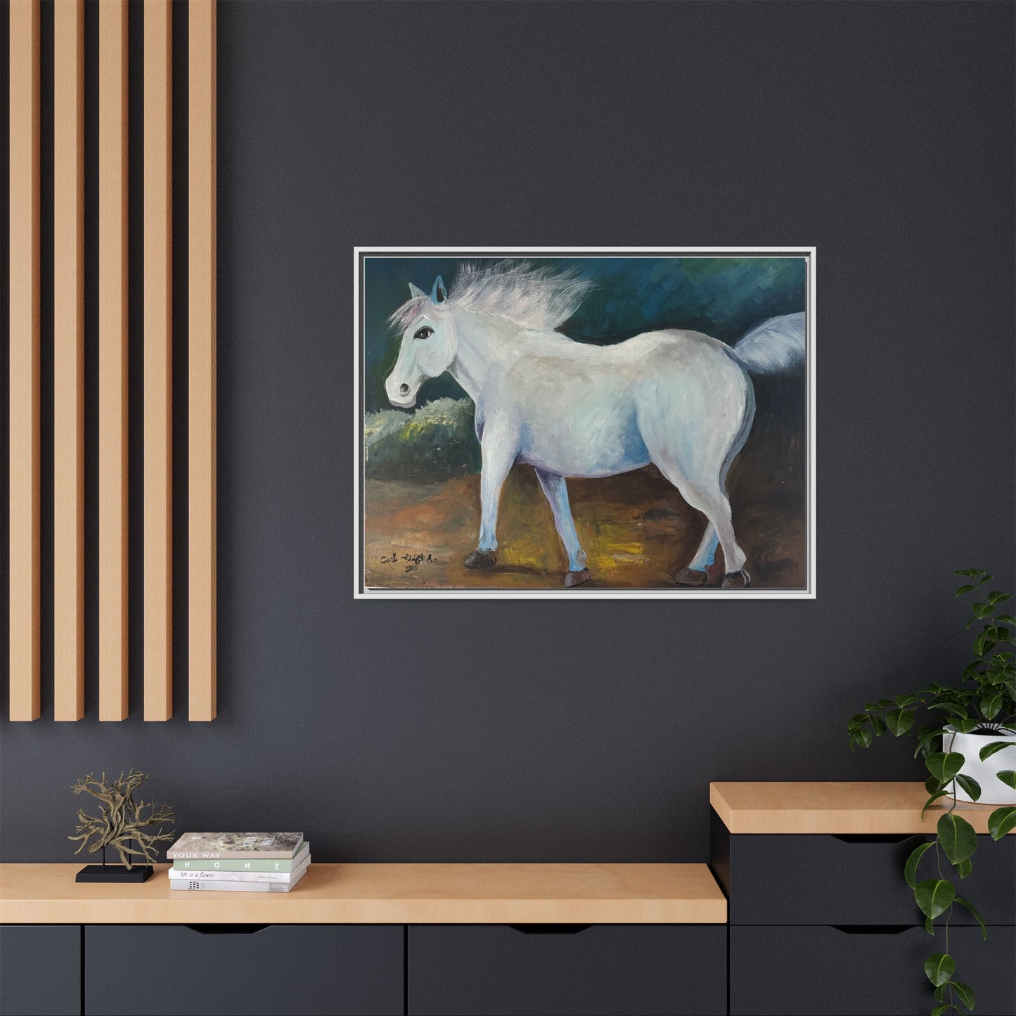 Canvas Horse Art
