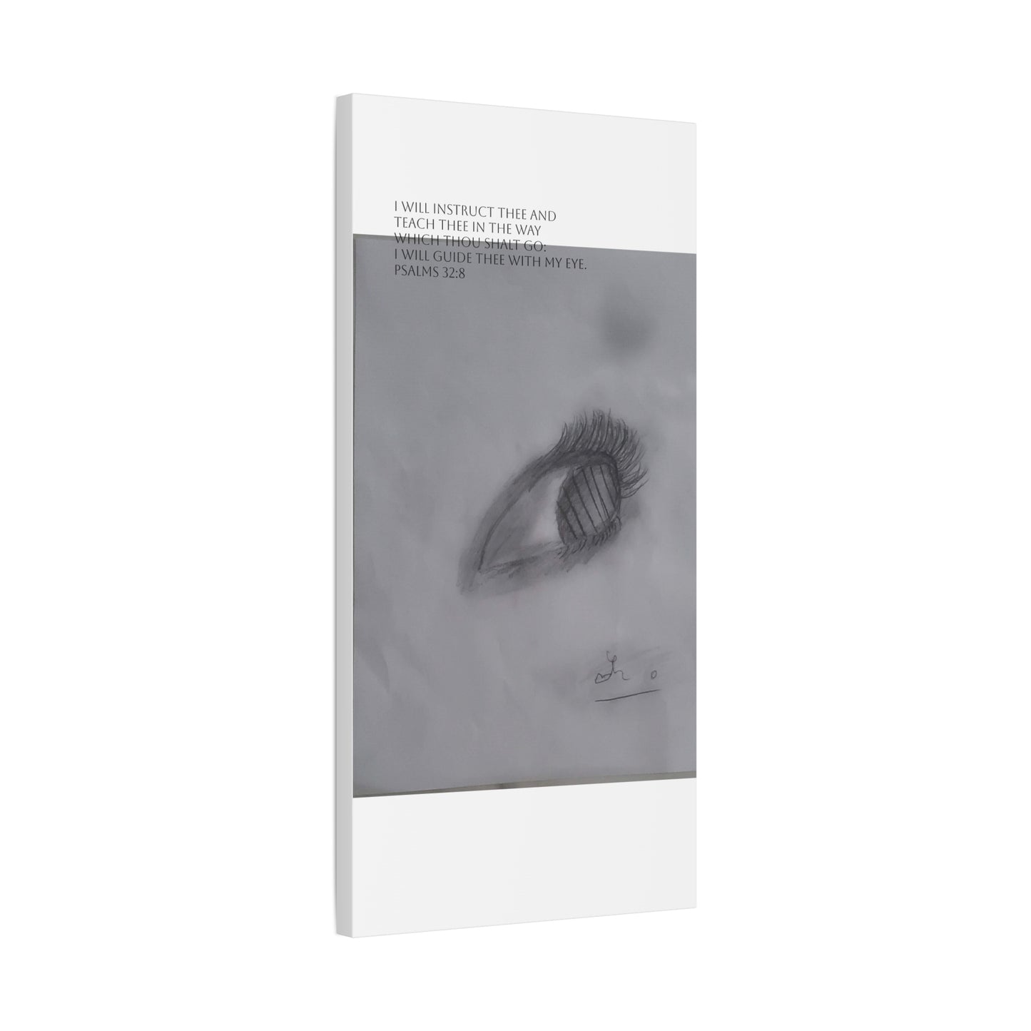 Canvas Wall Art - Jesus is Watching on Us