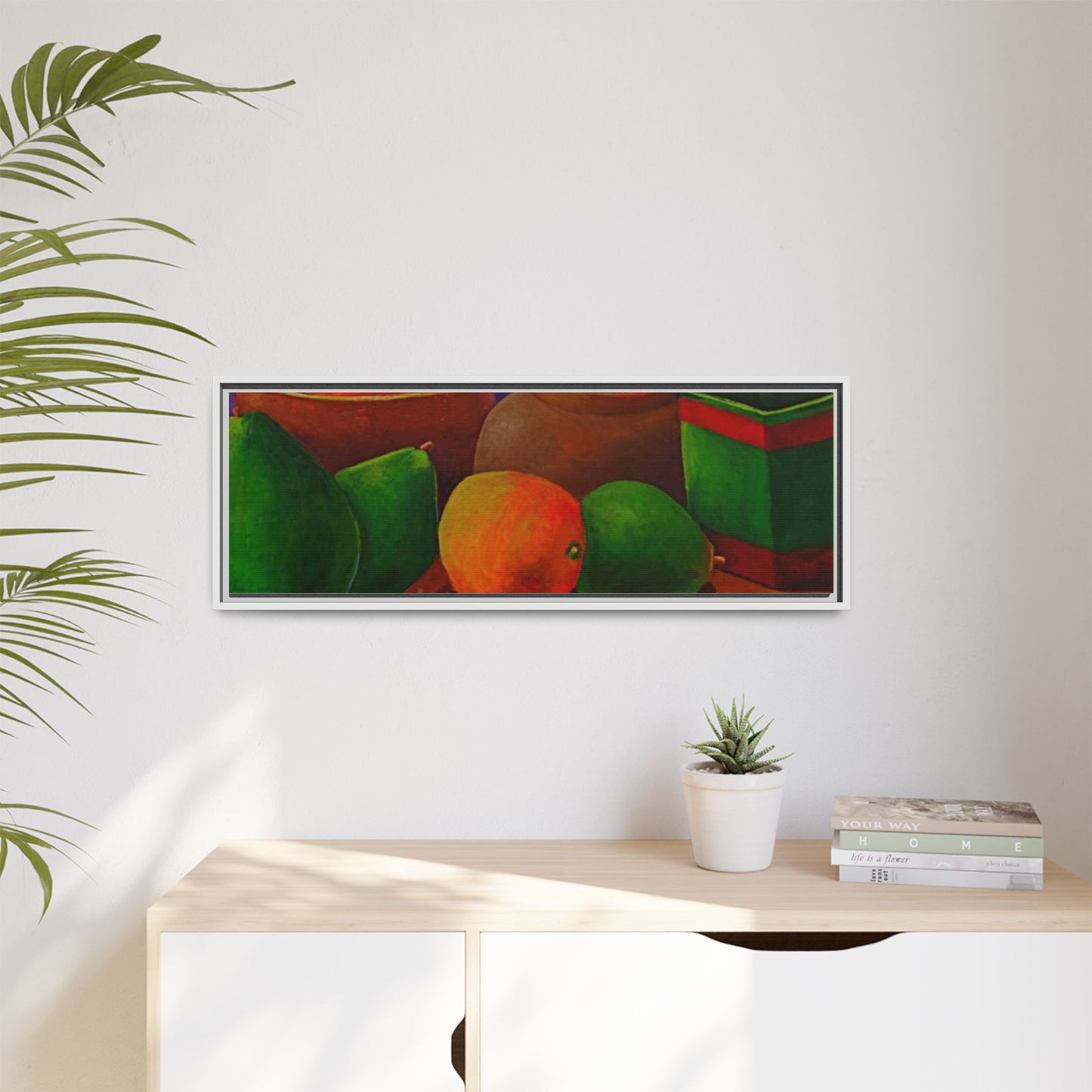 Tropical Fruits Canvas Wrap