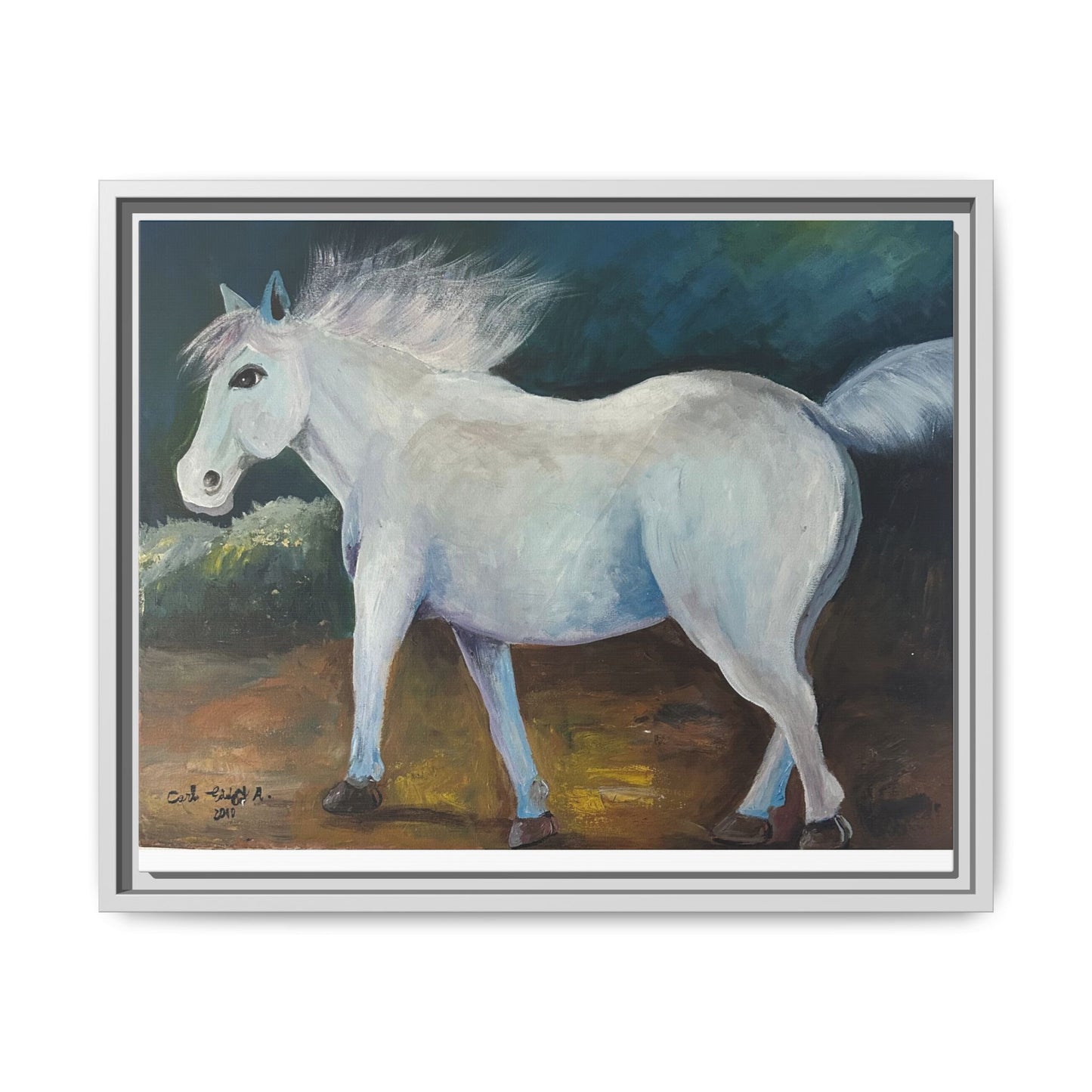Canvas Horse Art