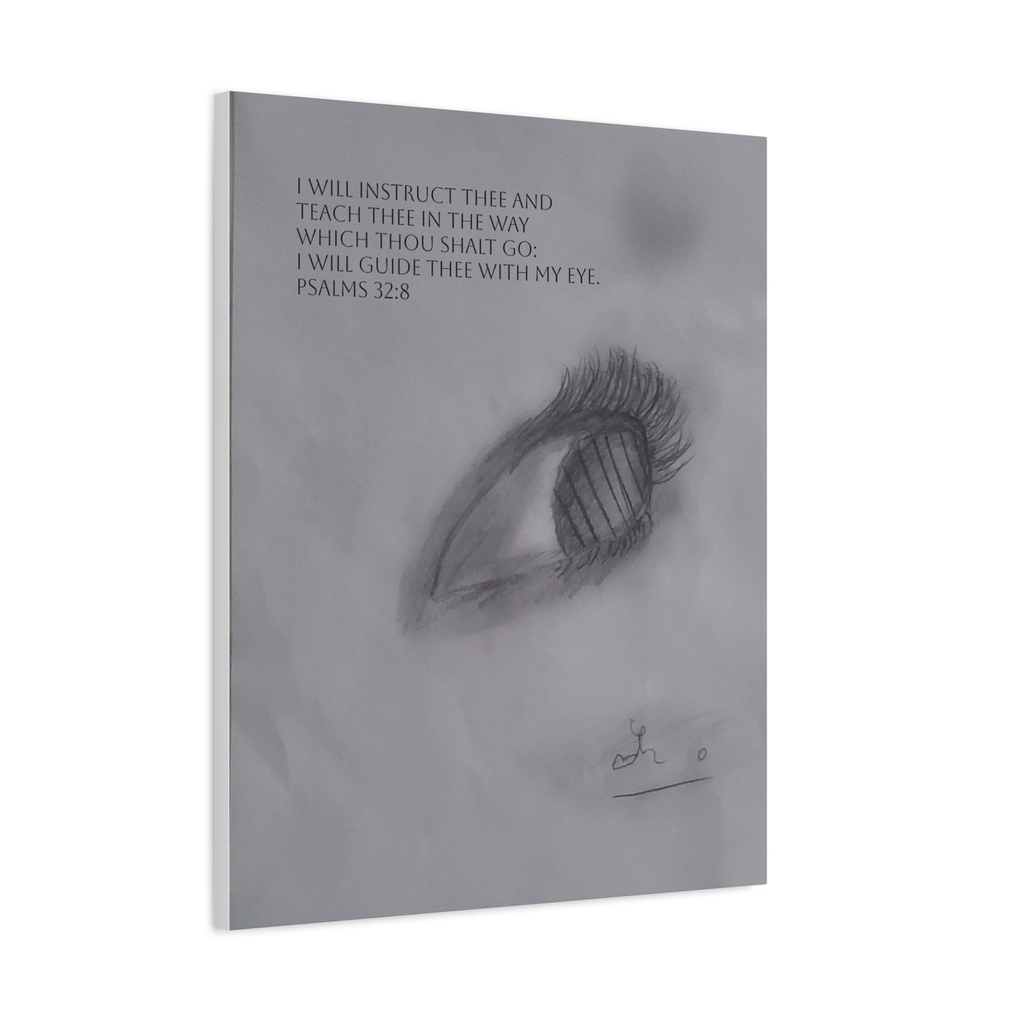 Canvas Wall Art - Jesus is Watching on Us