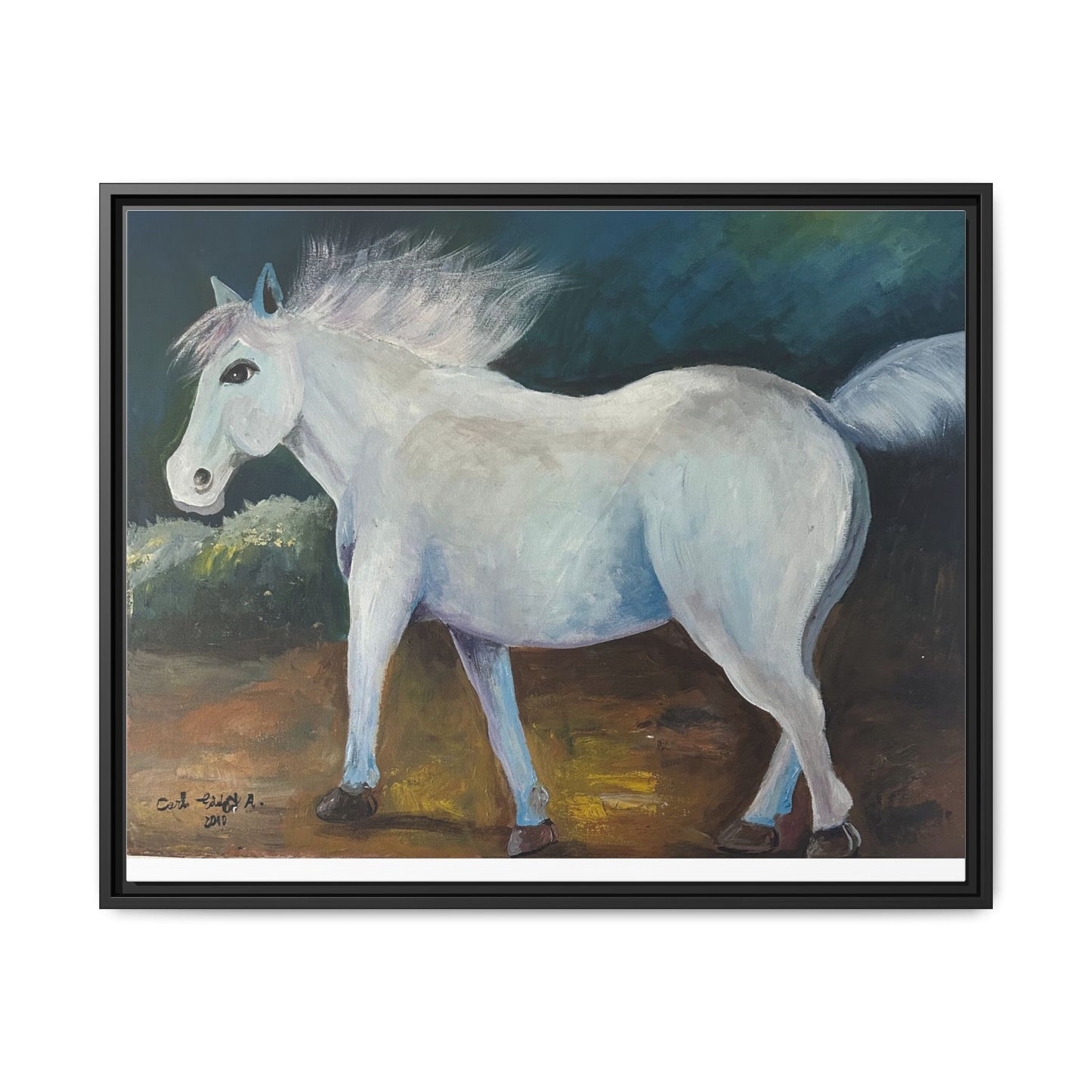 Canvas Horse Art