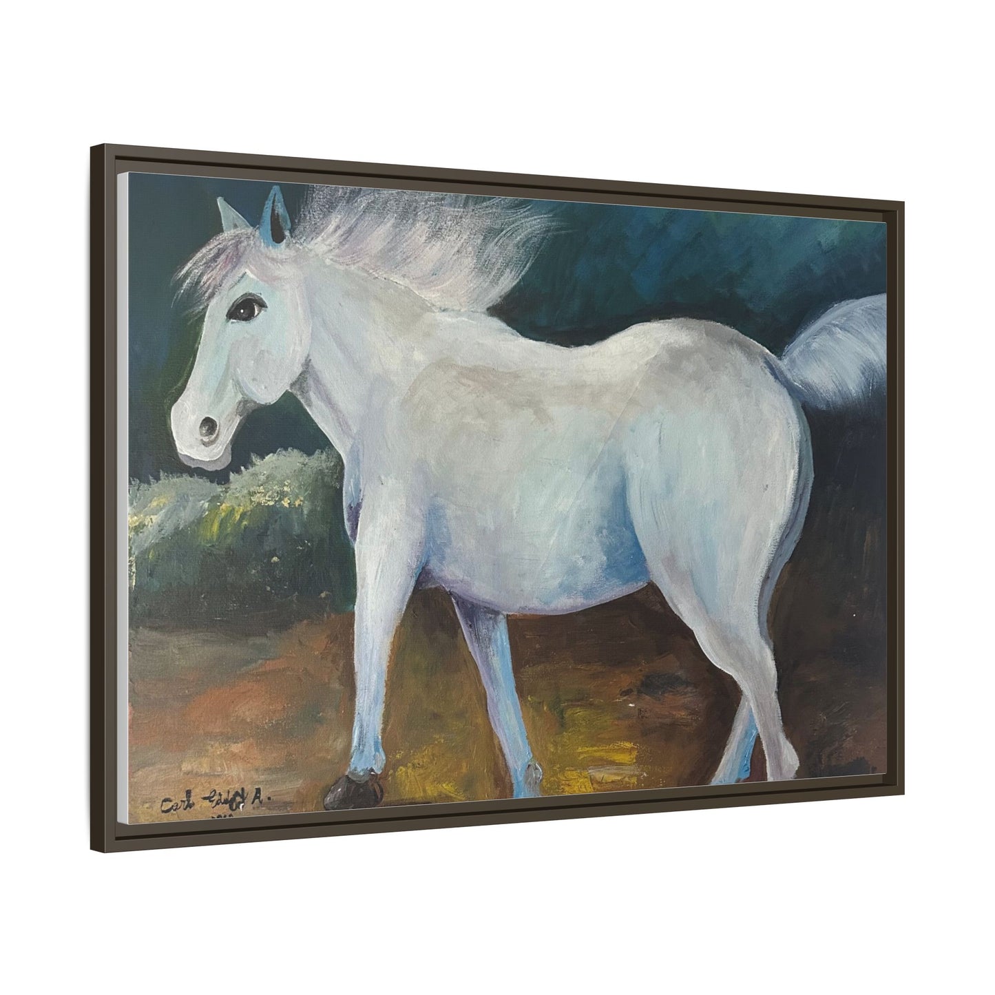 Canvas Horse Art