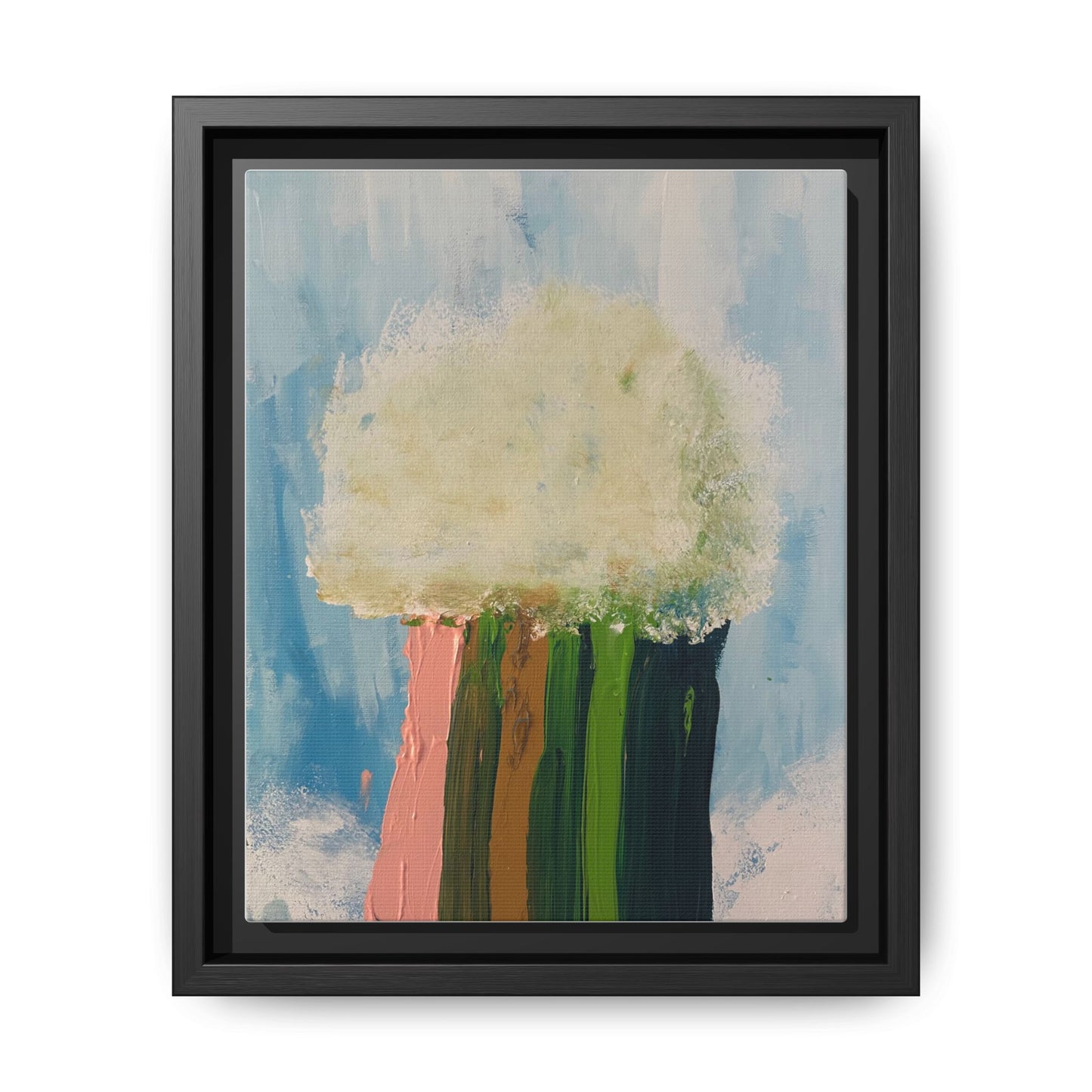Canvas Wall Art - Cloud Dropping Rainbow