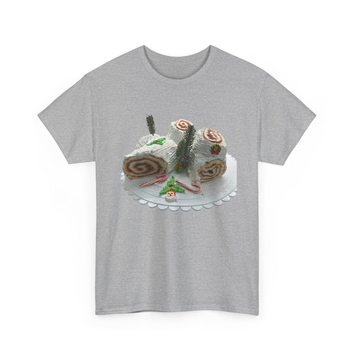 Festive Foodie Unisex Heavy Cotton Tee, Culinary Gift, Baking Lover Shirt, Holiday Apparel, Fun Food Print Top