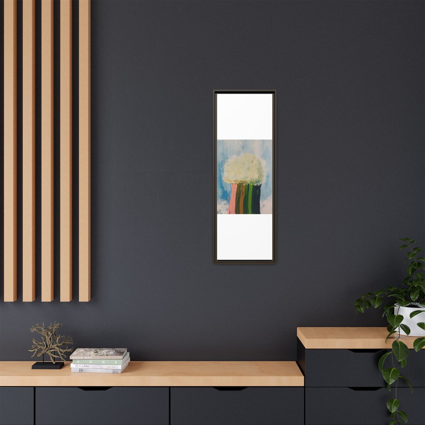 Canvas Wall Art - Cloud Dropping Rainbow