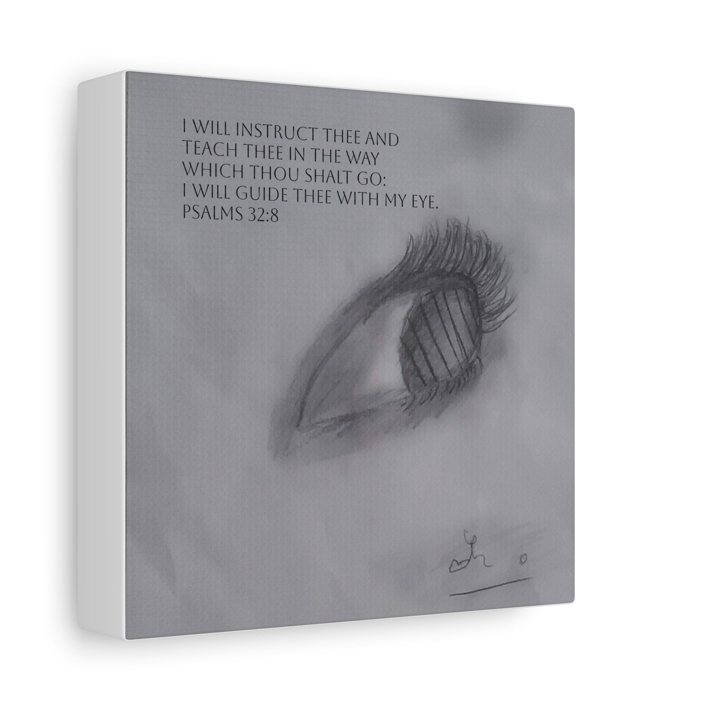 Canvas Wall Art - Jesus is Watching on Us