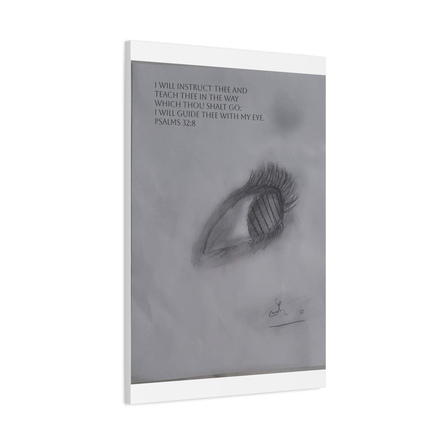 Canvas Wall Art - Jesus is Watching on Us