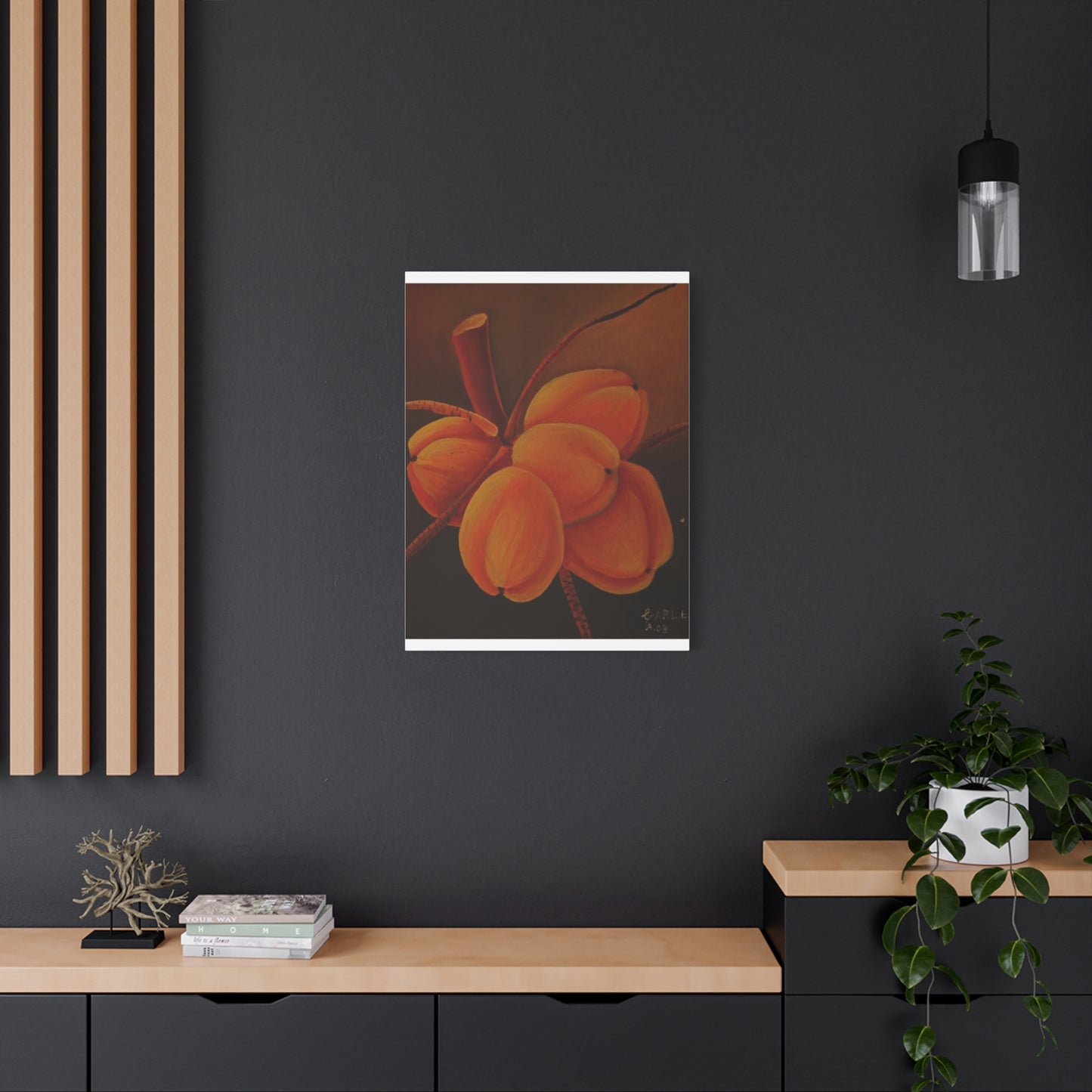 Canvas Print - Tropical Fruit Coconut Design