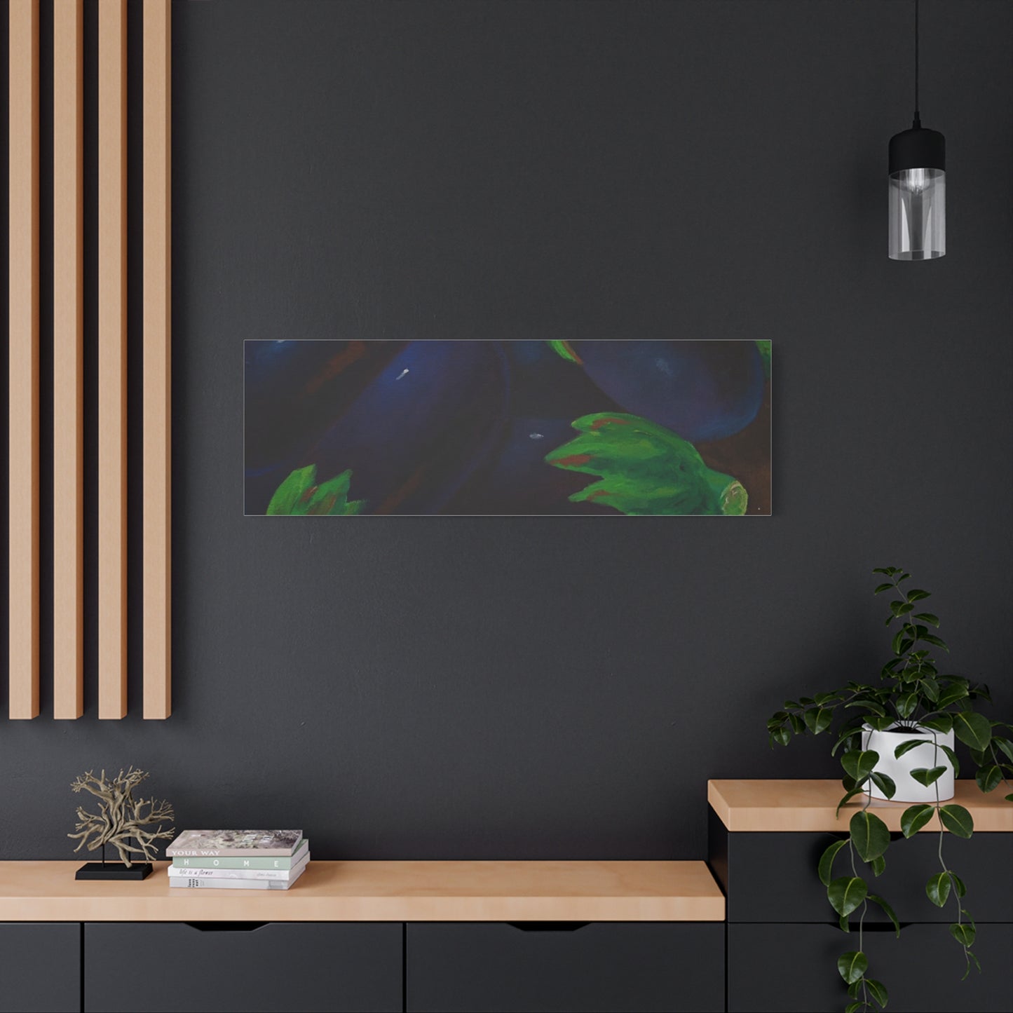 Canvas Print - Eggplant Design