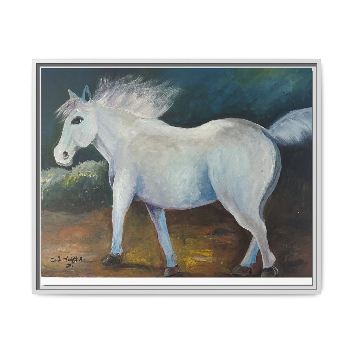 Canvas Horse Art