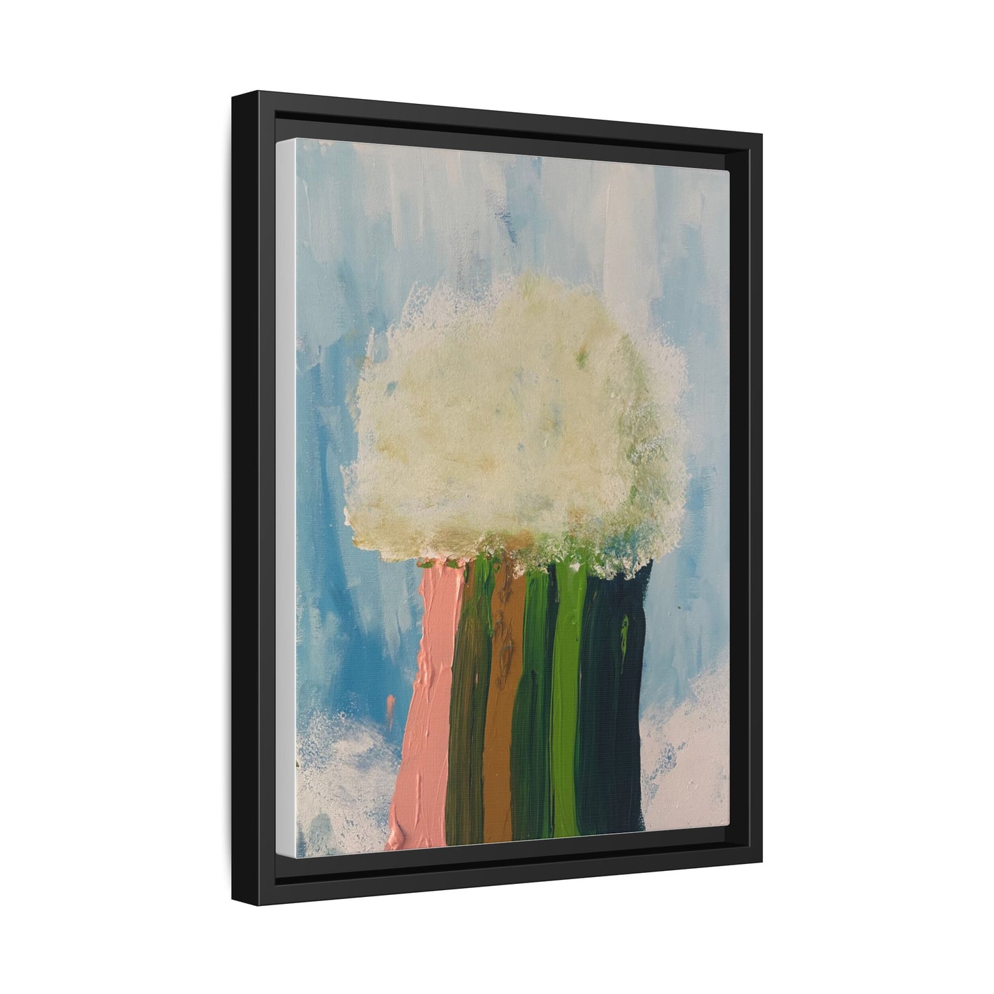 Canvas Wall Art - Cloud Dropping Rainbow