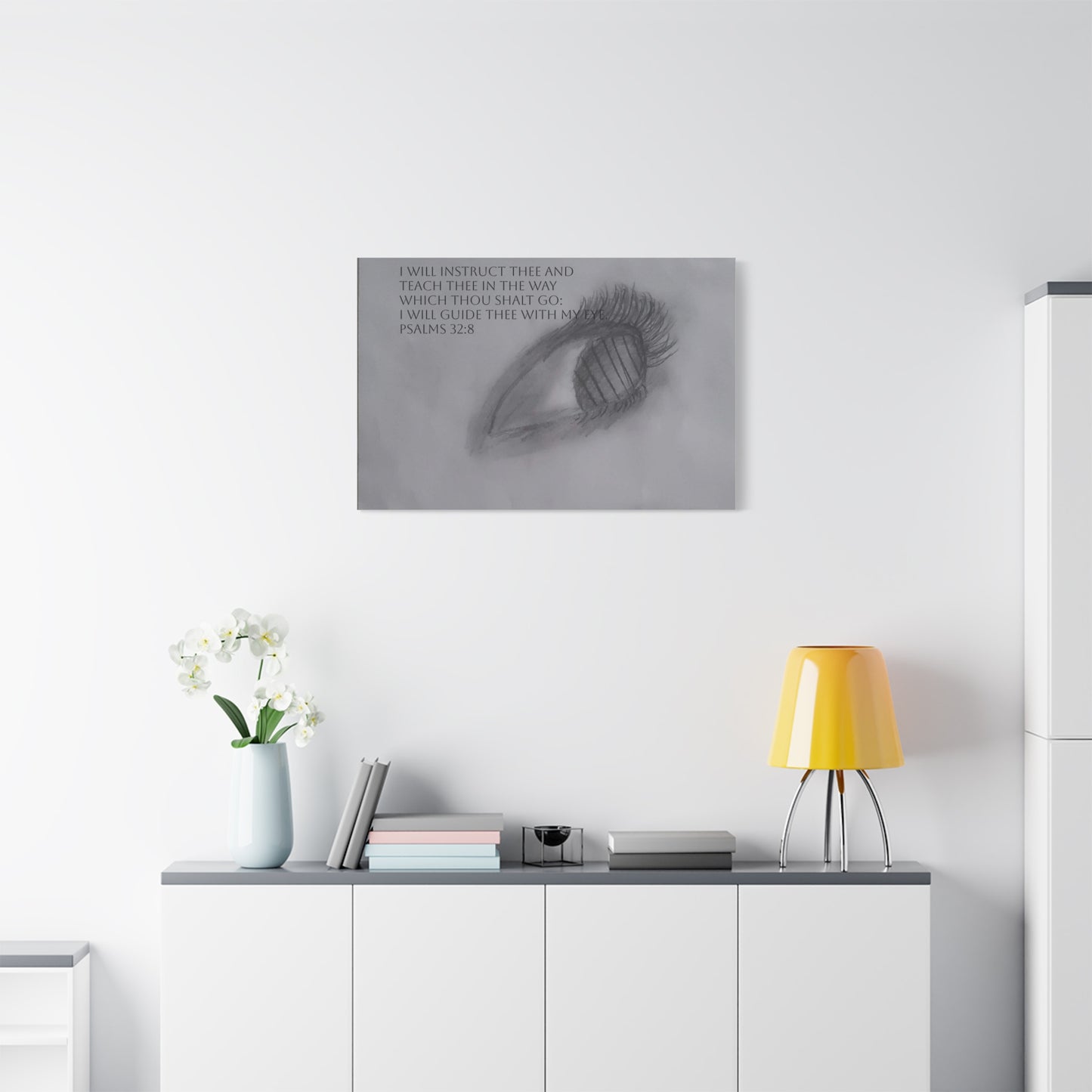 Canvas Wall Art - Jesus is Watching on Us