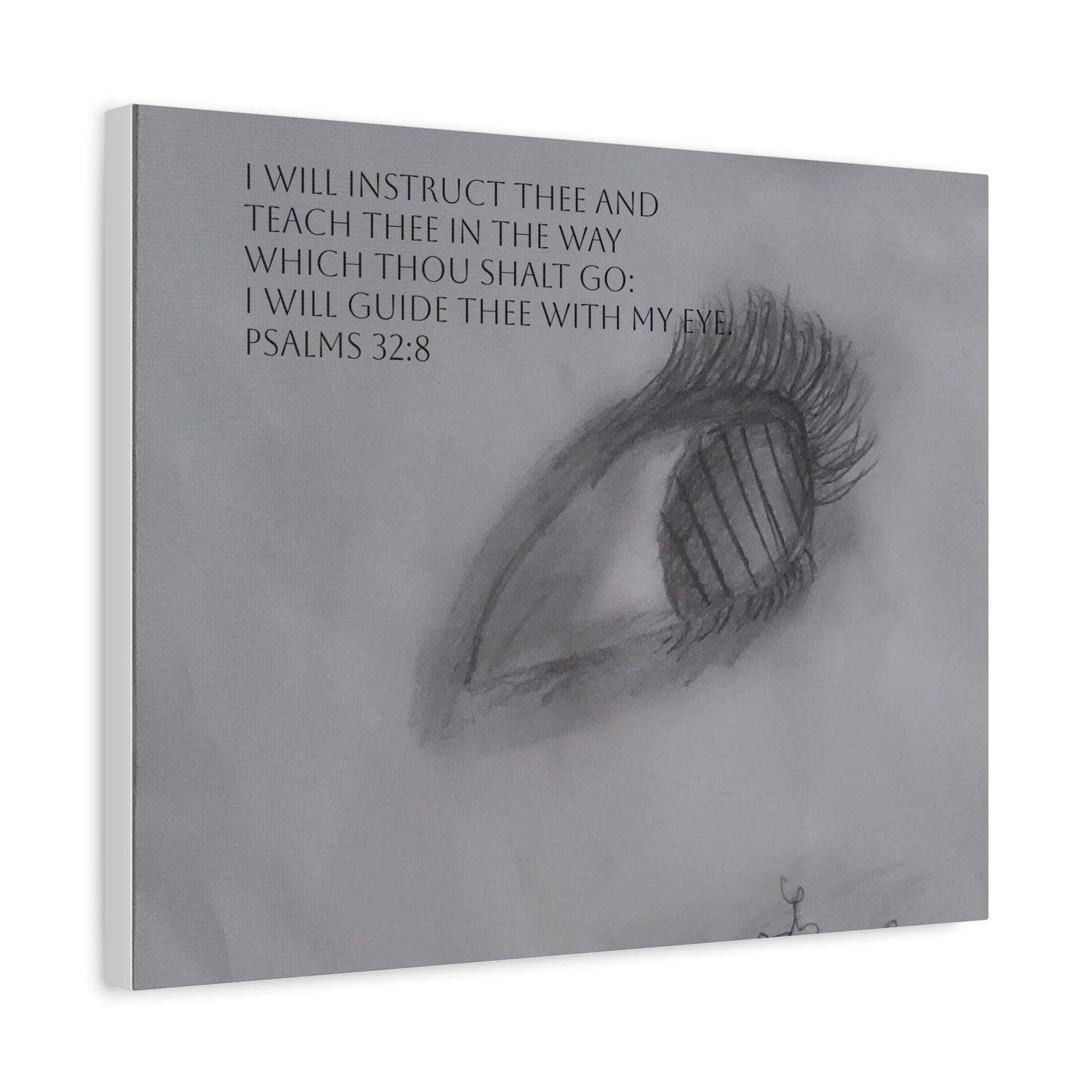 Canvas Wall Art - Jesus is Watching on Us