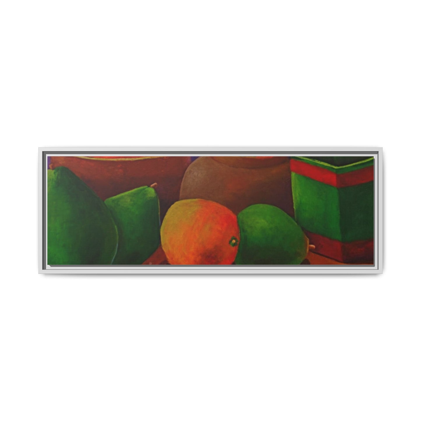 Canvas Wall Art - Tropical Fruits Design