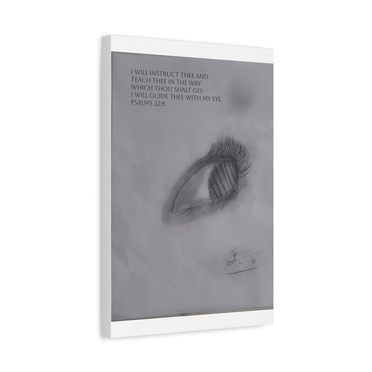 Canvas Wall Art - Jesus is Watching on Us