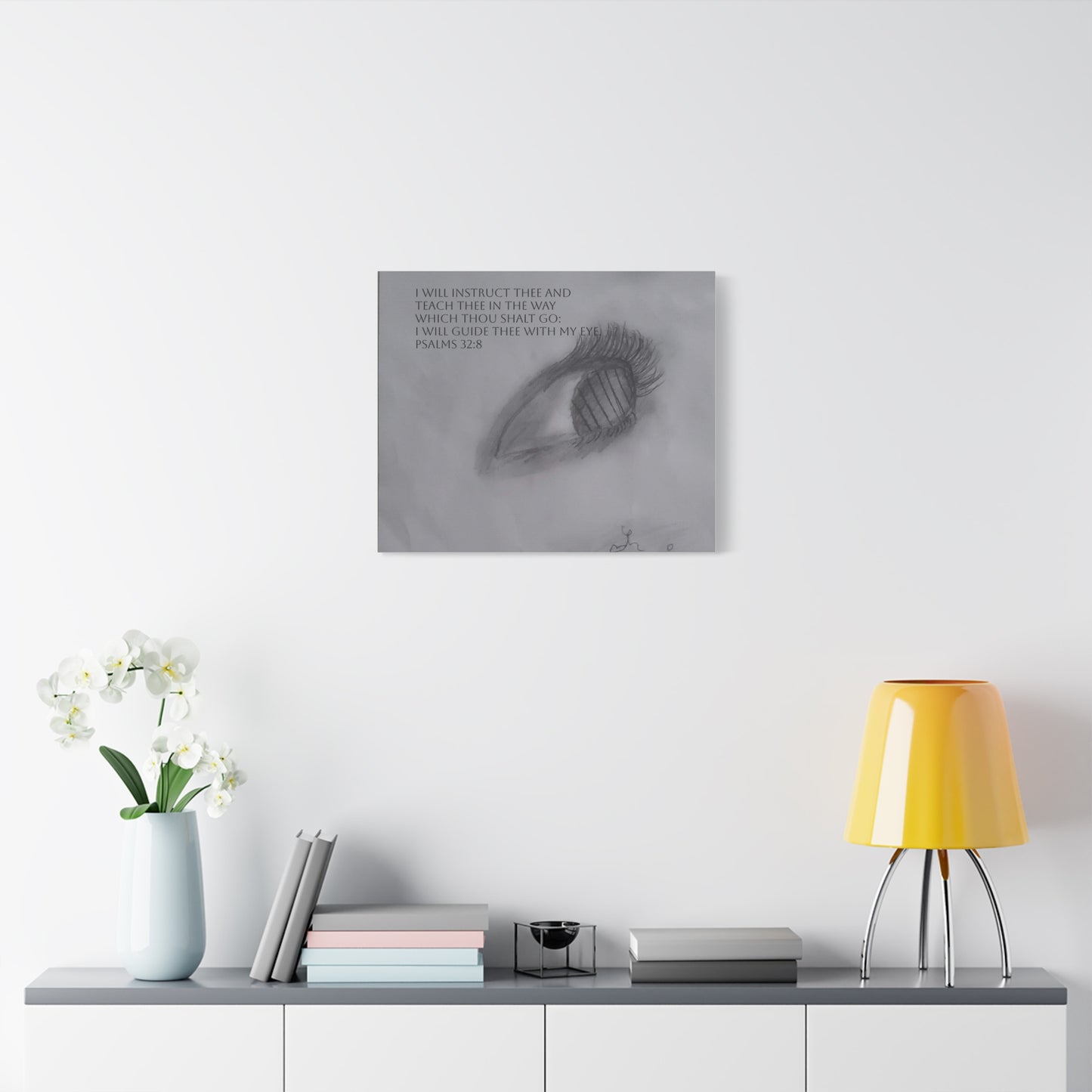 Canvas Wall Art - Jesus is Watching on Us