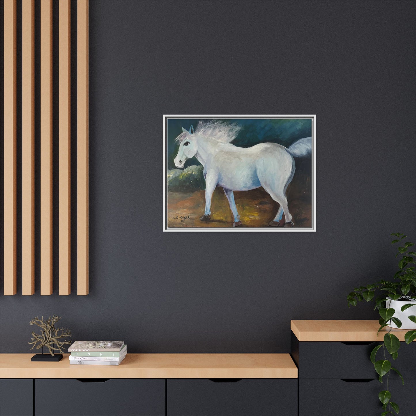 Canvas Horse Art