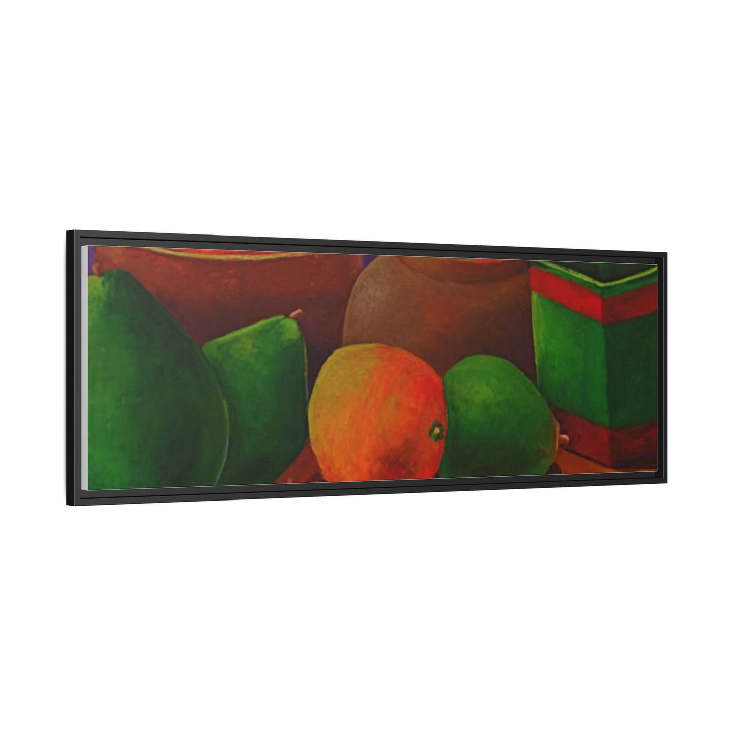 Canvas Wall Art - Tropical Fruits Design
