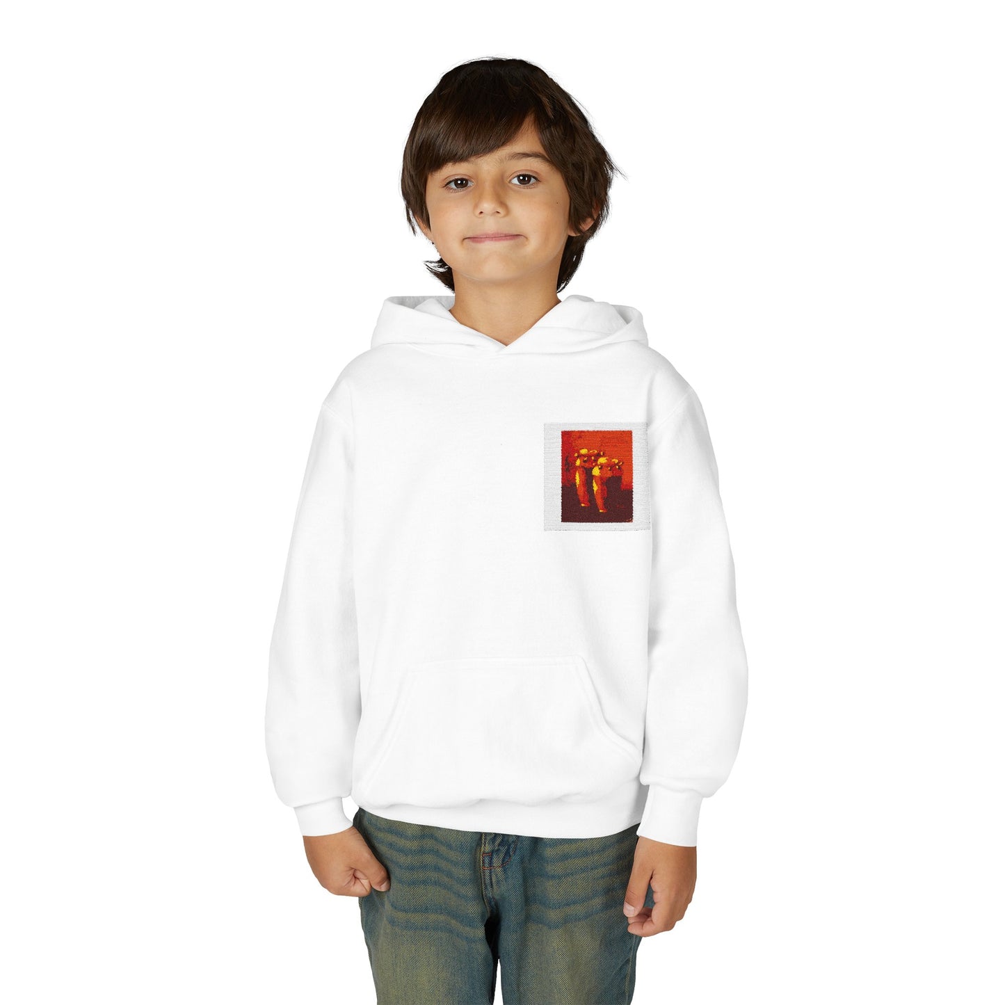 Artistic Design Heavy Blend Youth Hoodie