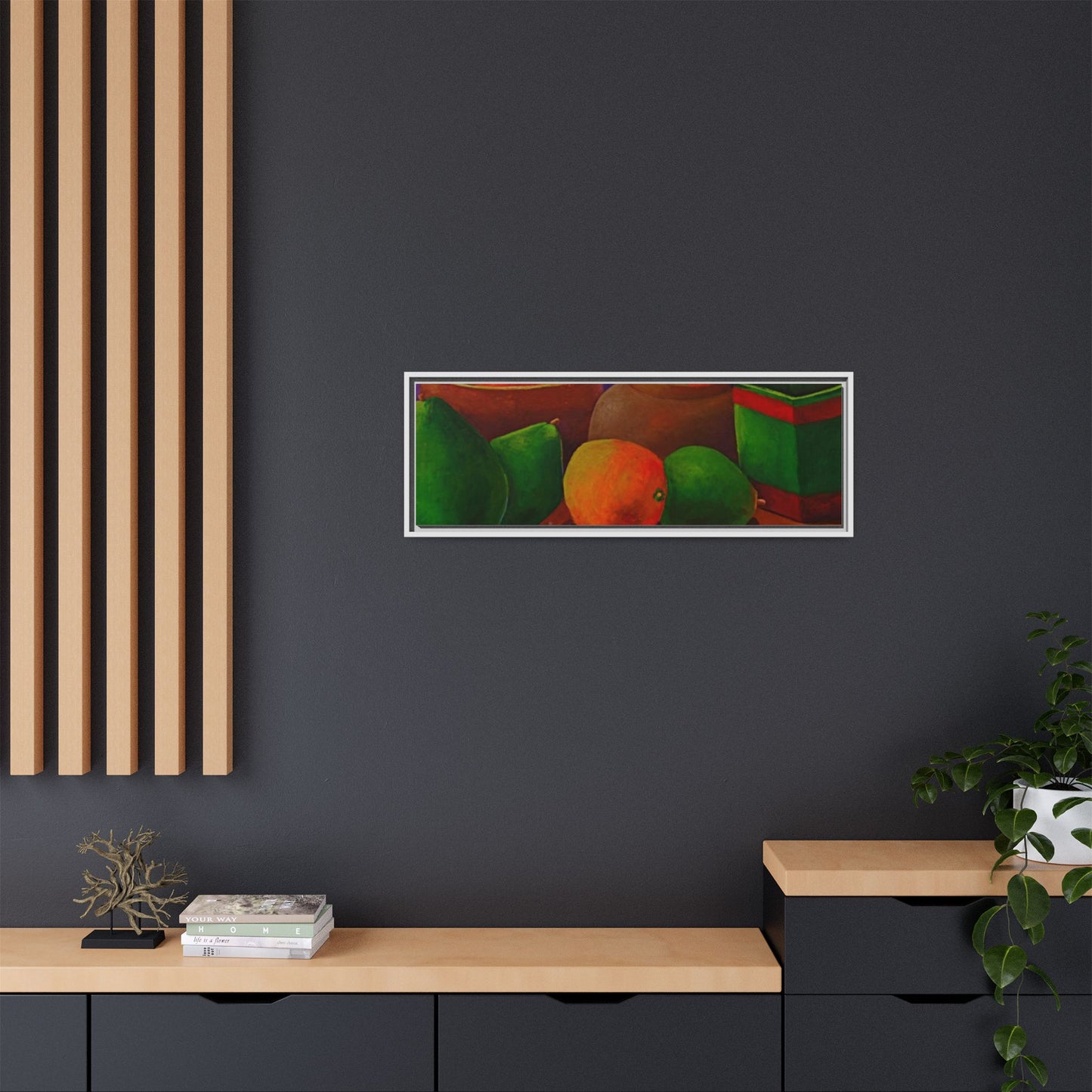 Canvas Wall Art - Tropical Fruits Design