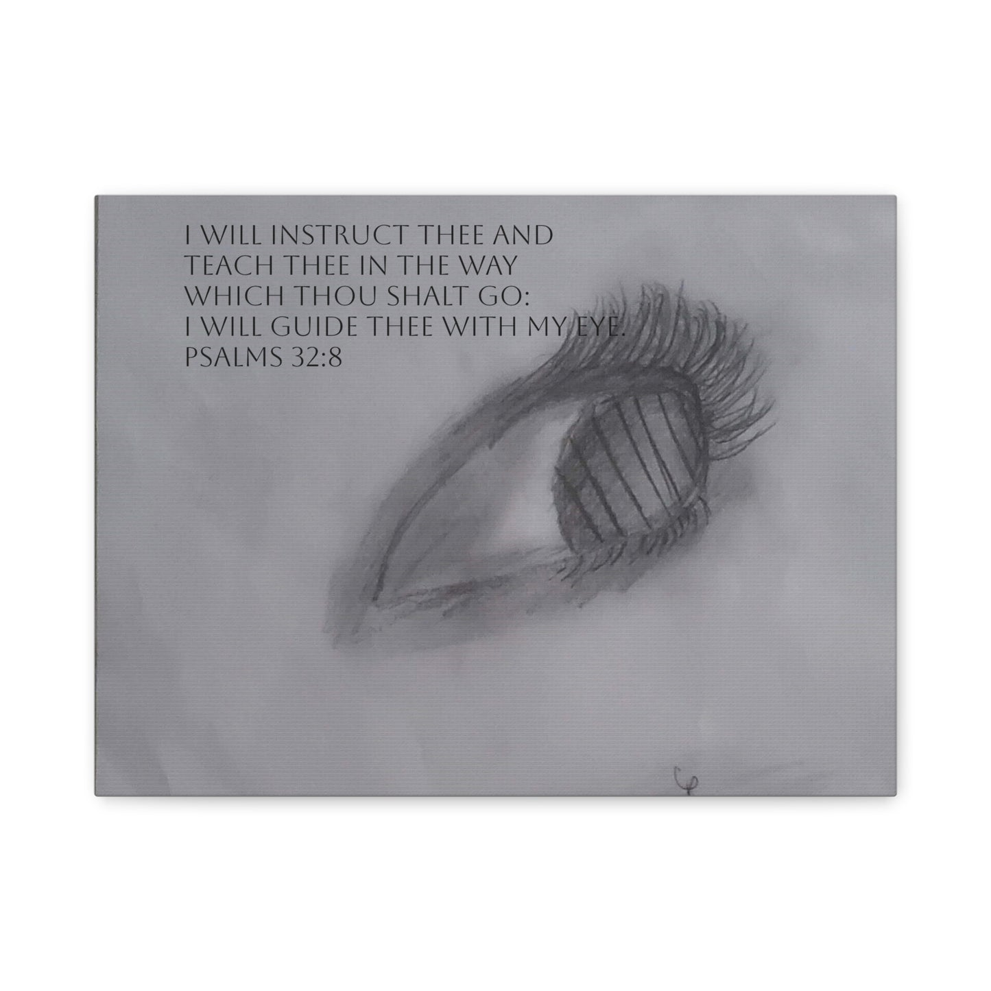 Canvas Wall Art - Jesus is Watching on Us