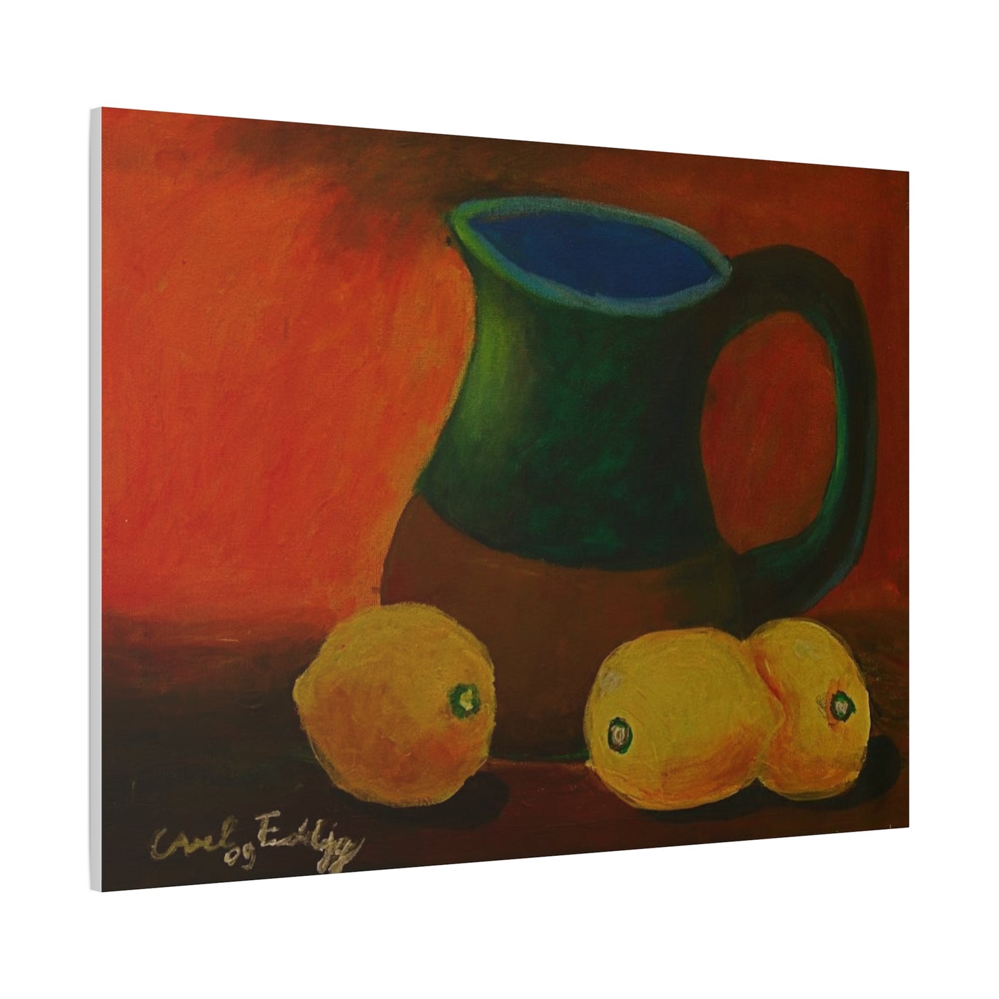 Canvas Print Tropical Lemon