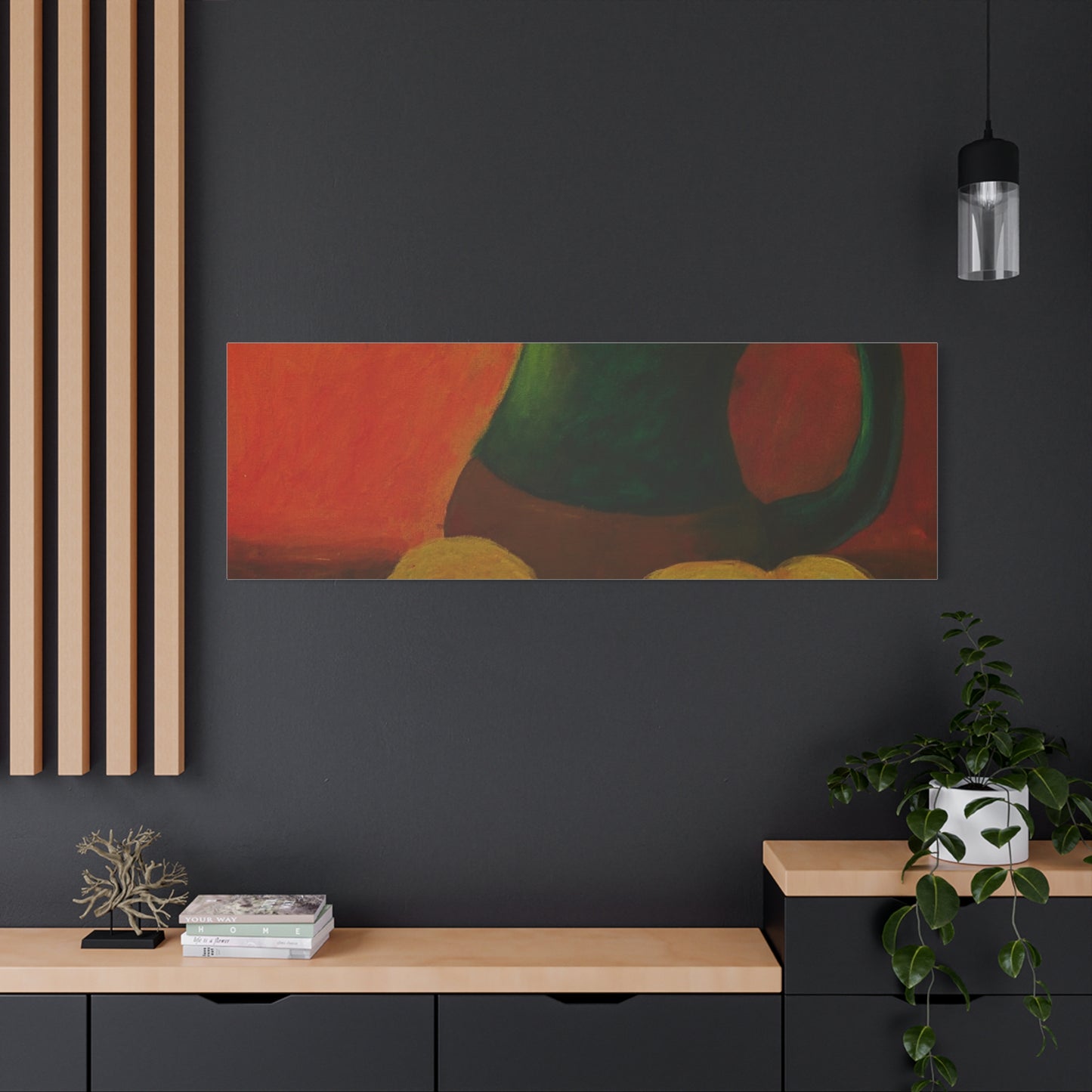 Canvas Print Tropical Lemon