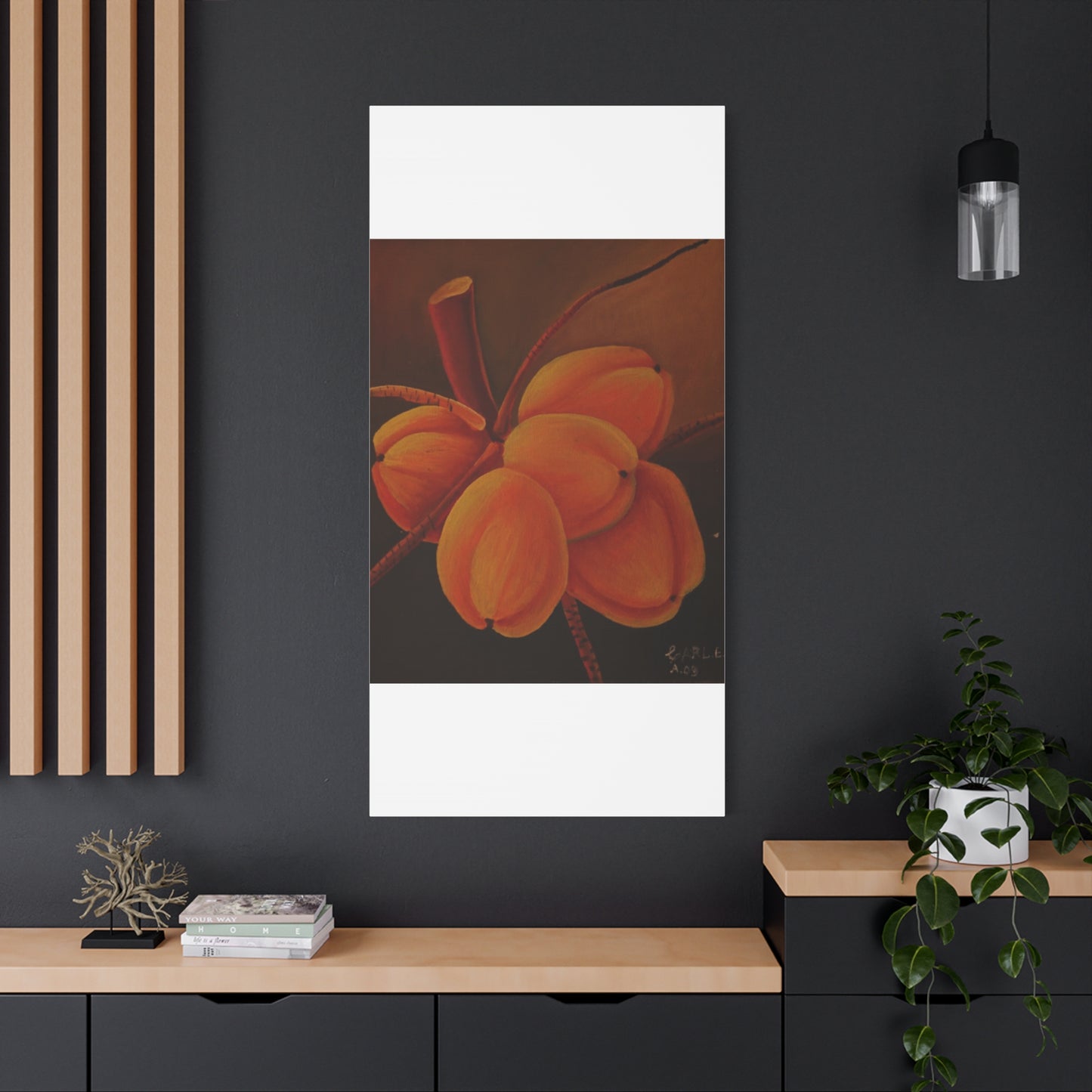 Canvas Print - Tropical Fruit Coconut Design