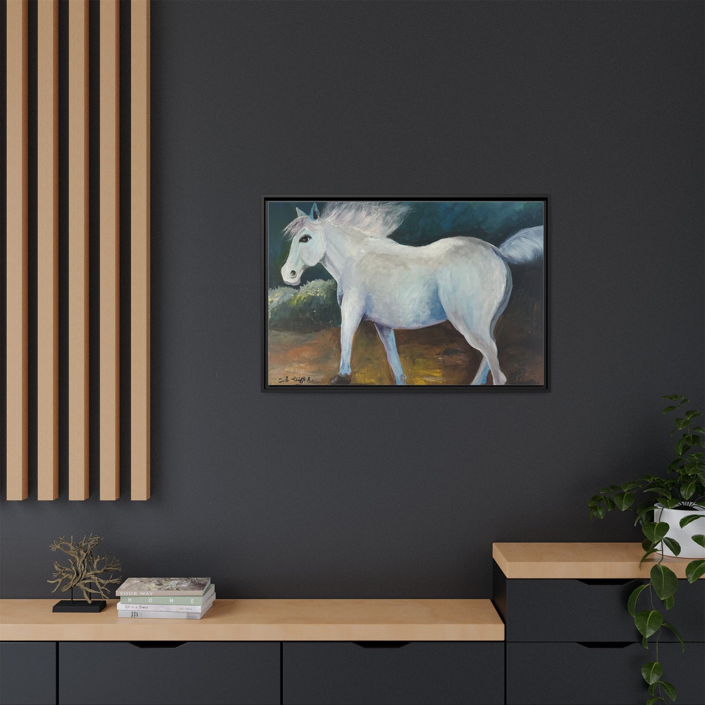 Canvas Horse Art