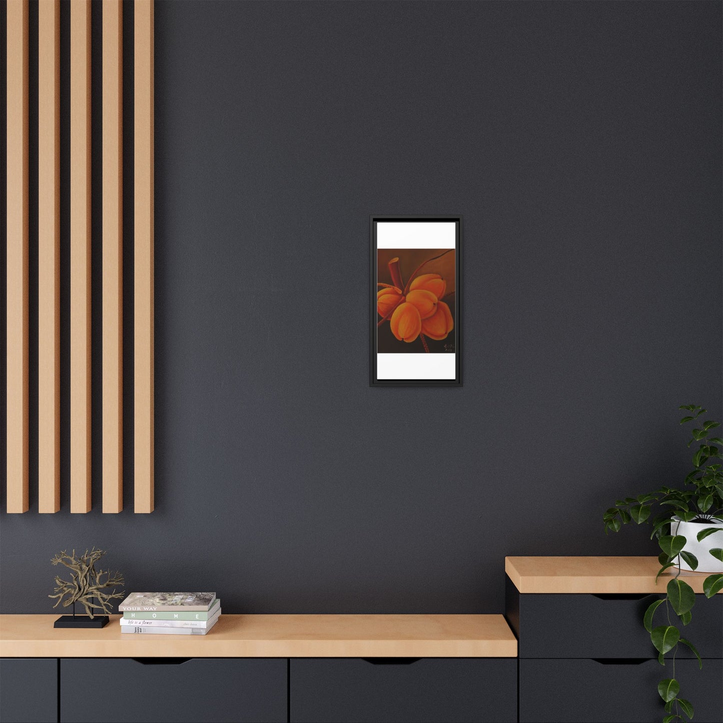 Matte Canvas, Framed (Multi-color)