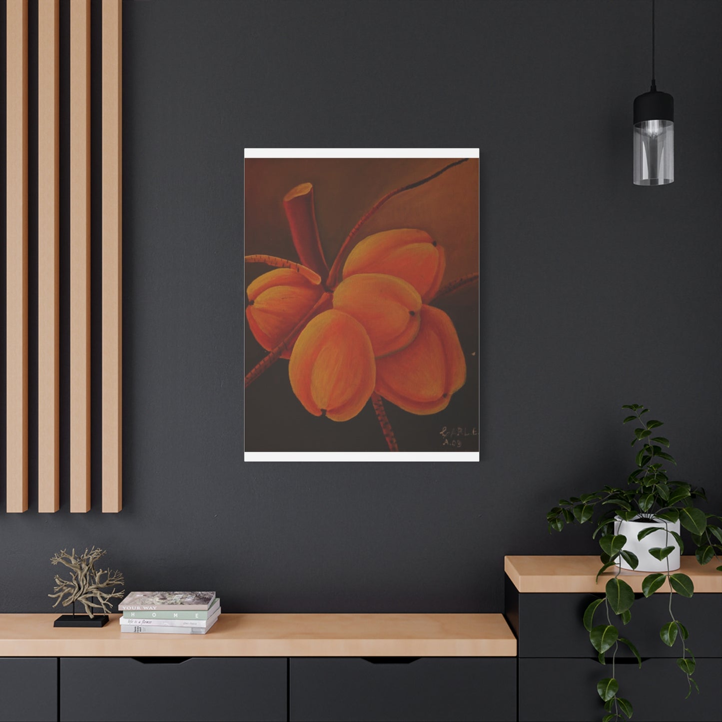 Canvas Print - Tropical Fruit Coconut Design
