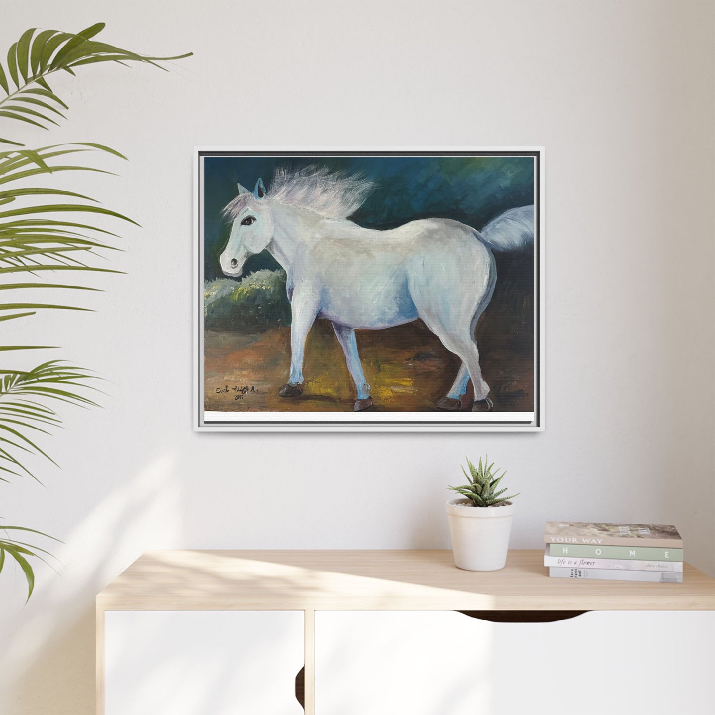 Canvas Horse Art
