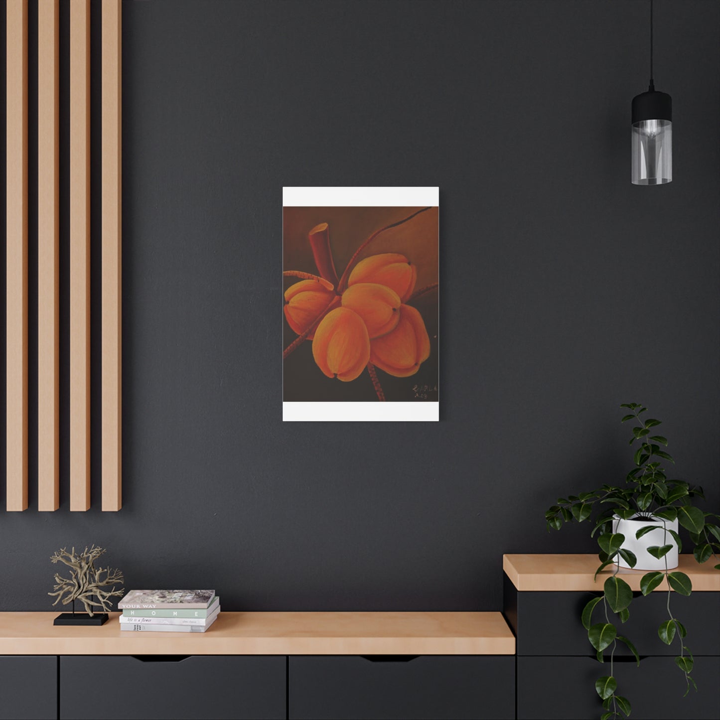 Canvas Print - Tropical Fruit Coconut Design